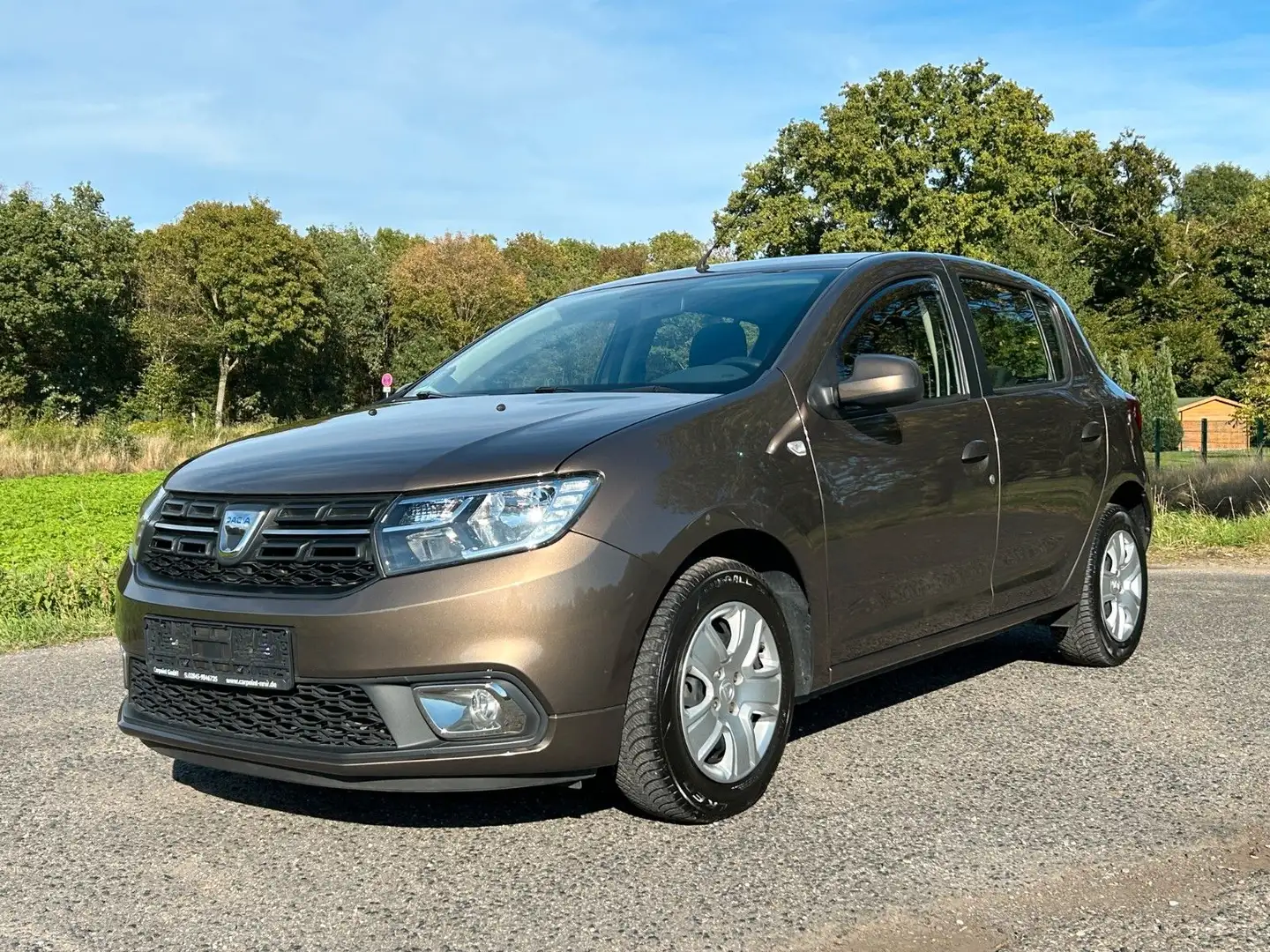 Dacia Sandero II Comfort TCe 100 ECO-G Klima Radio AHK Braun - 1