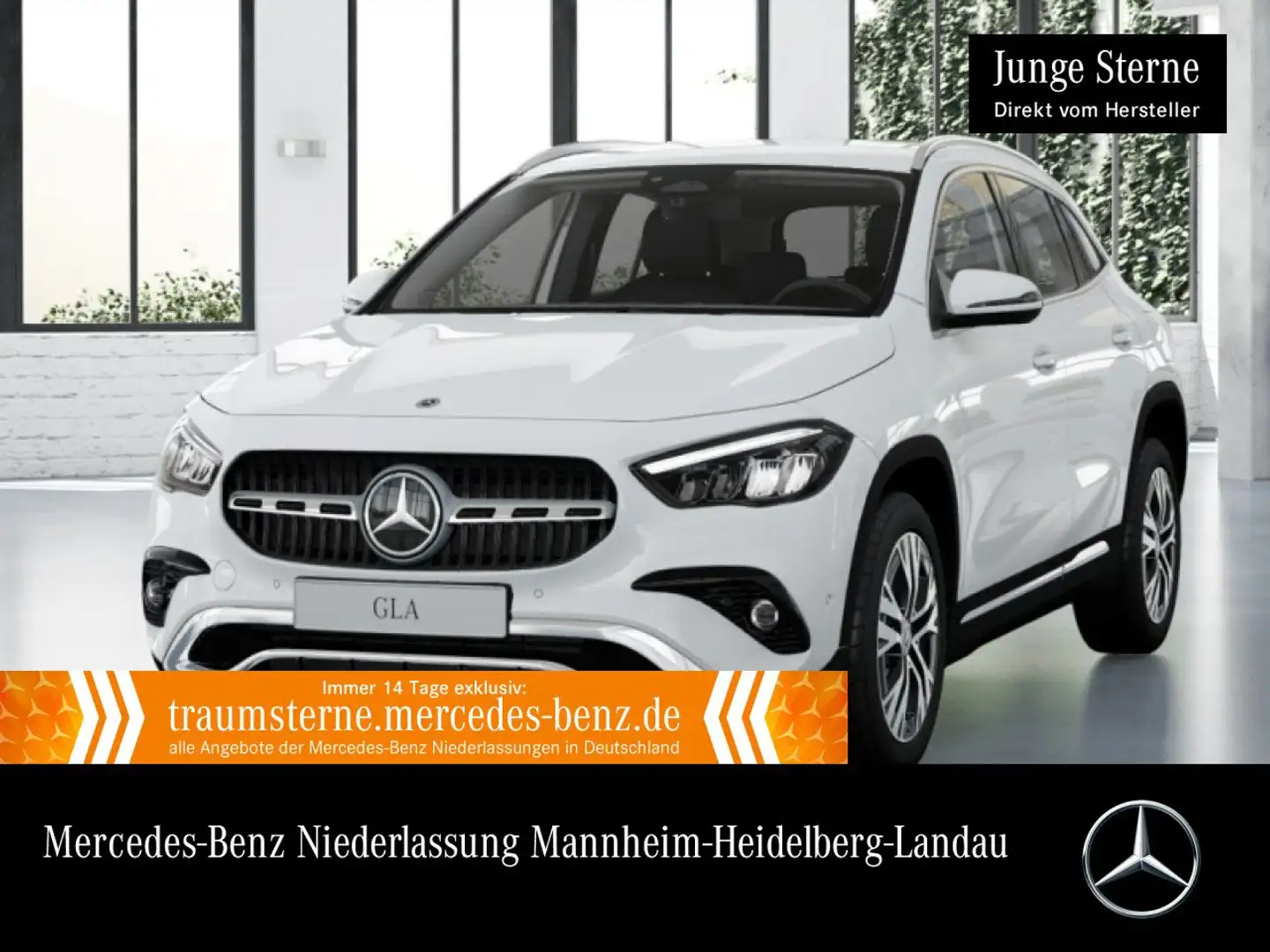 Mercedes-Benz GLA 200 PROGRESSIVE+AHK+LED+KAMERA+7G Weiß - 1