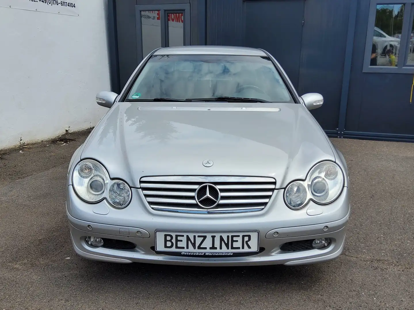 Mercedes-Benz C 180 Kompressor Sportcoupe Plateado - 1