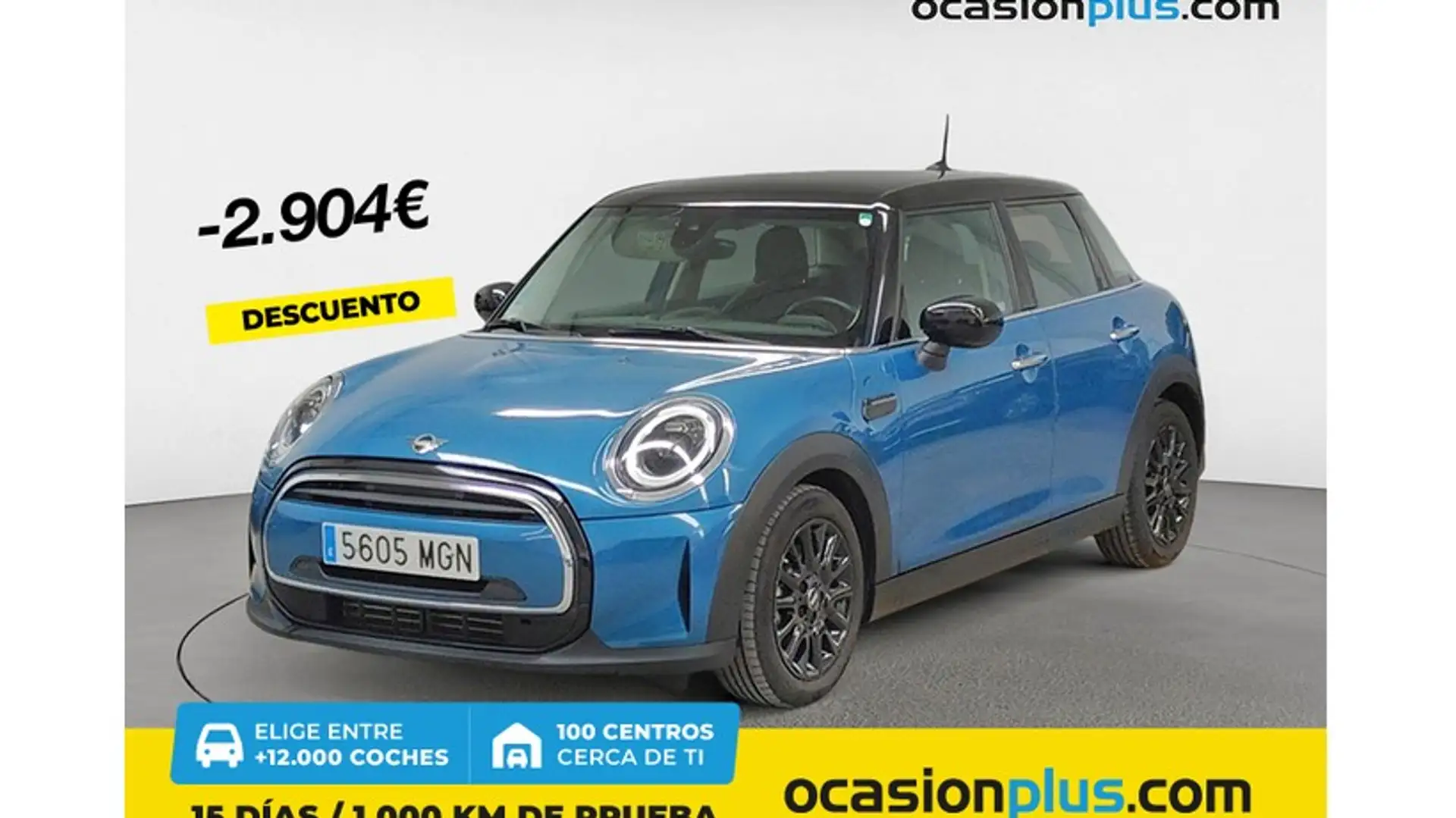 MINI Cooper Aut. Azul - 1