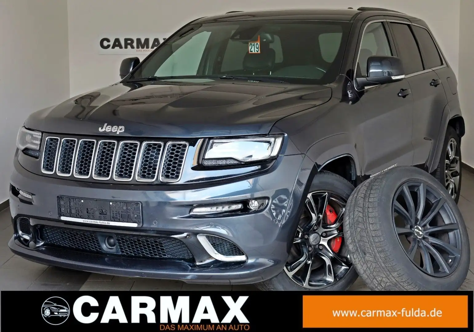 Jeep Grand Cherokee 6.4 V8 HEMI SRT Leder,Navi,ACC,SH Grigio - 1