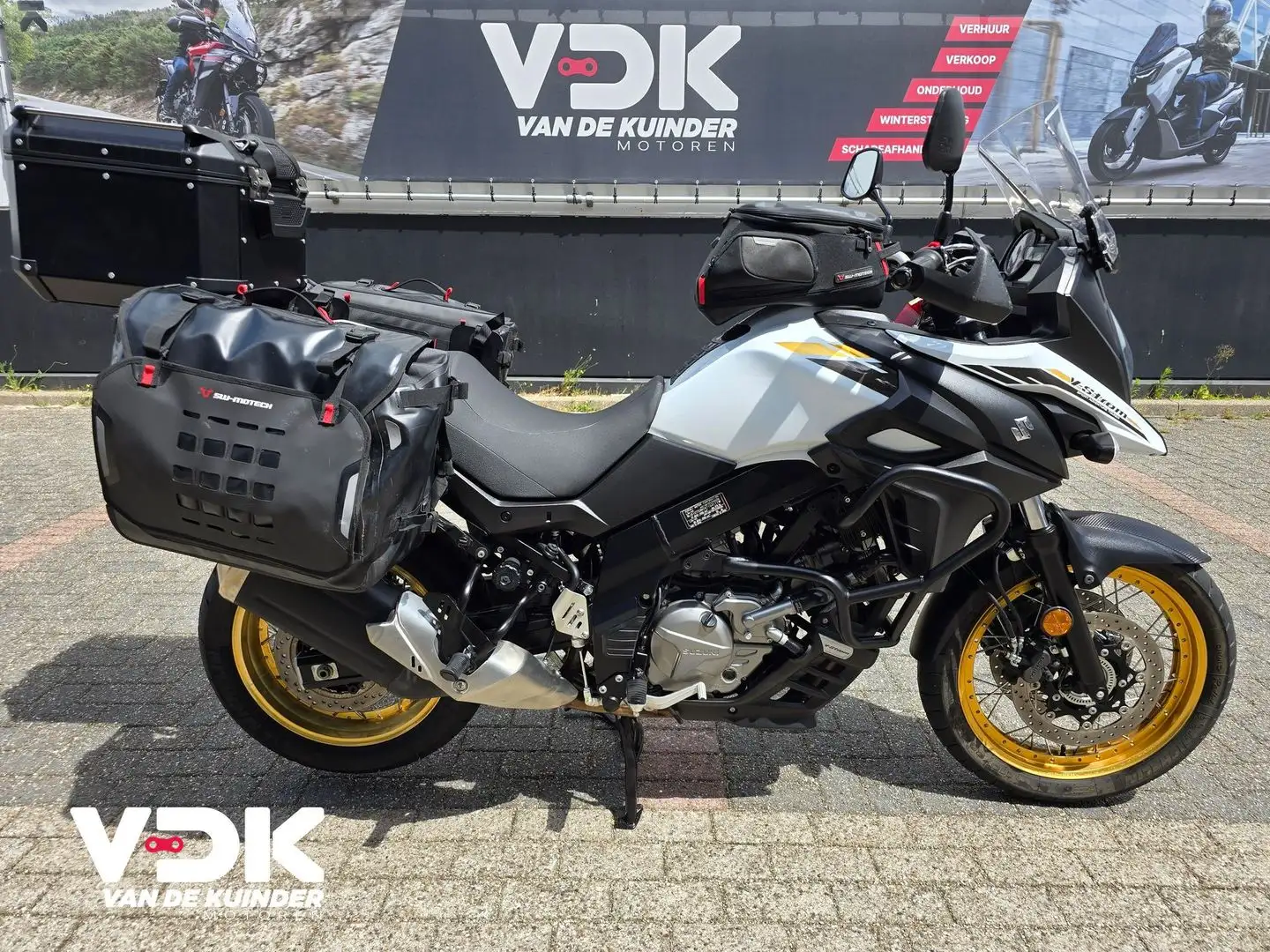 Suzuki V-Strom 650 ABS Blanc - 1