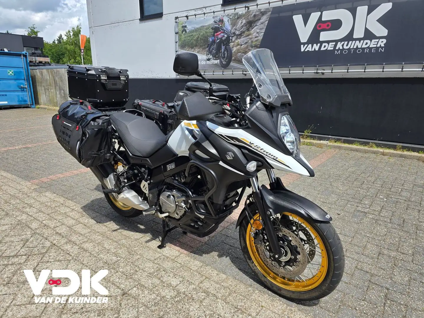 Suzuki V-Strom 650 ABS Blanc - 2