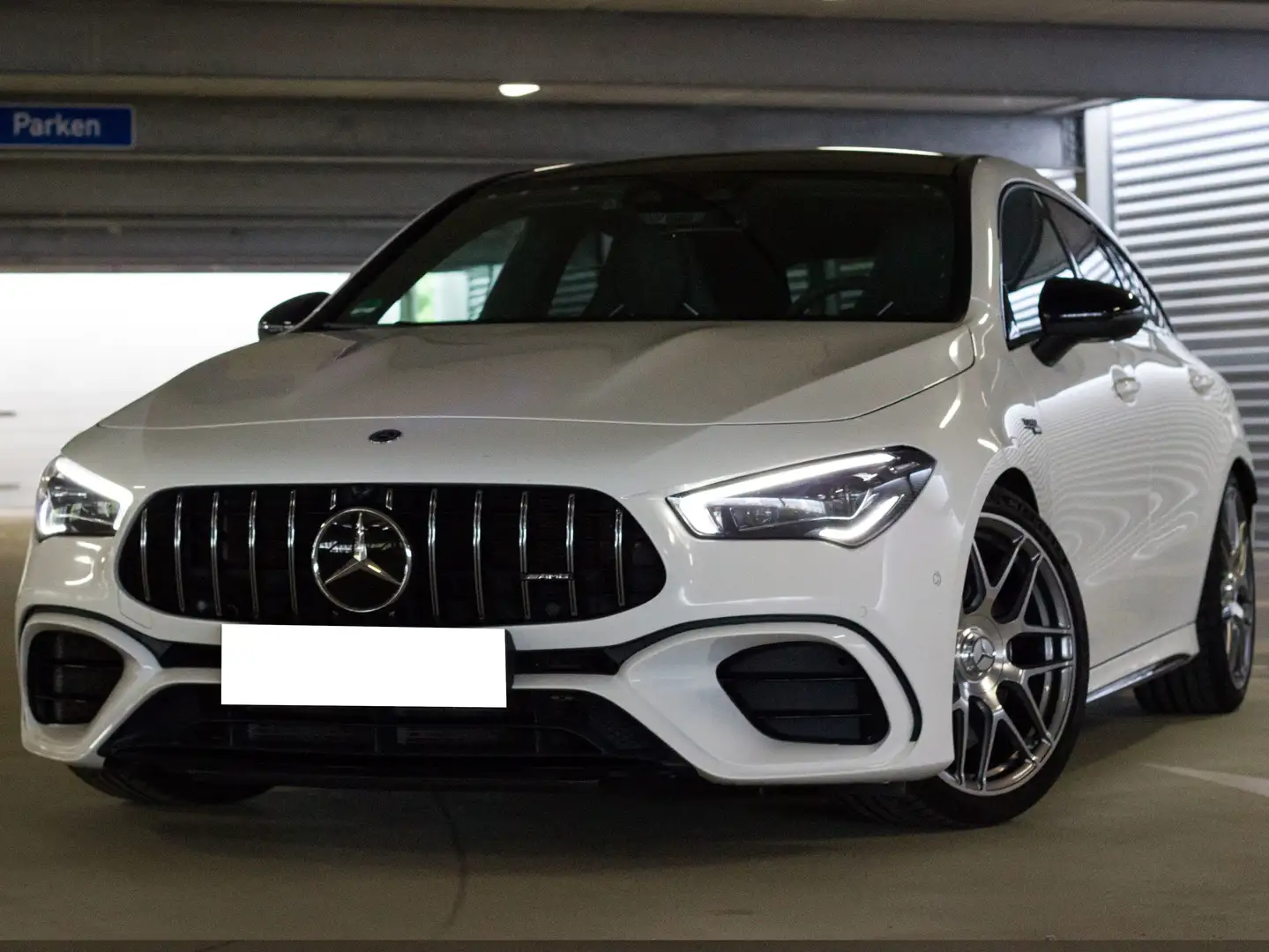 Mercedes-Benz CLA 45 AMG CLA 45 S SB Perf|Burm|Pano|HUD|JS Blanc - 1