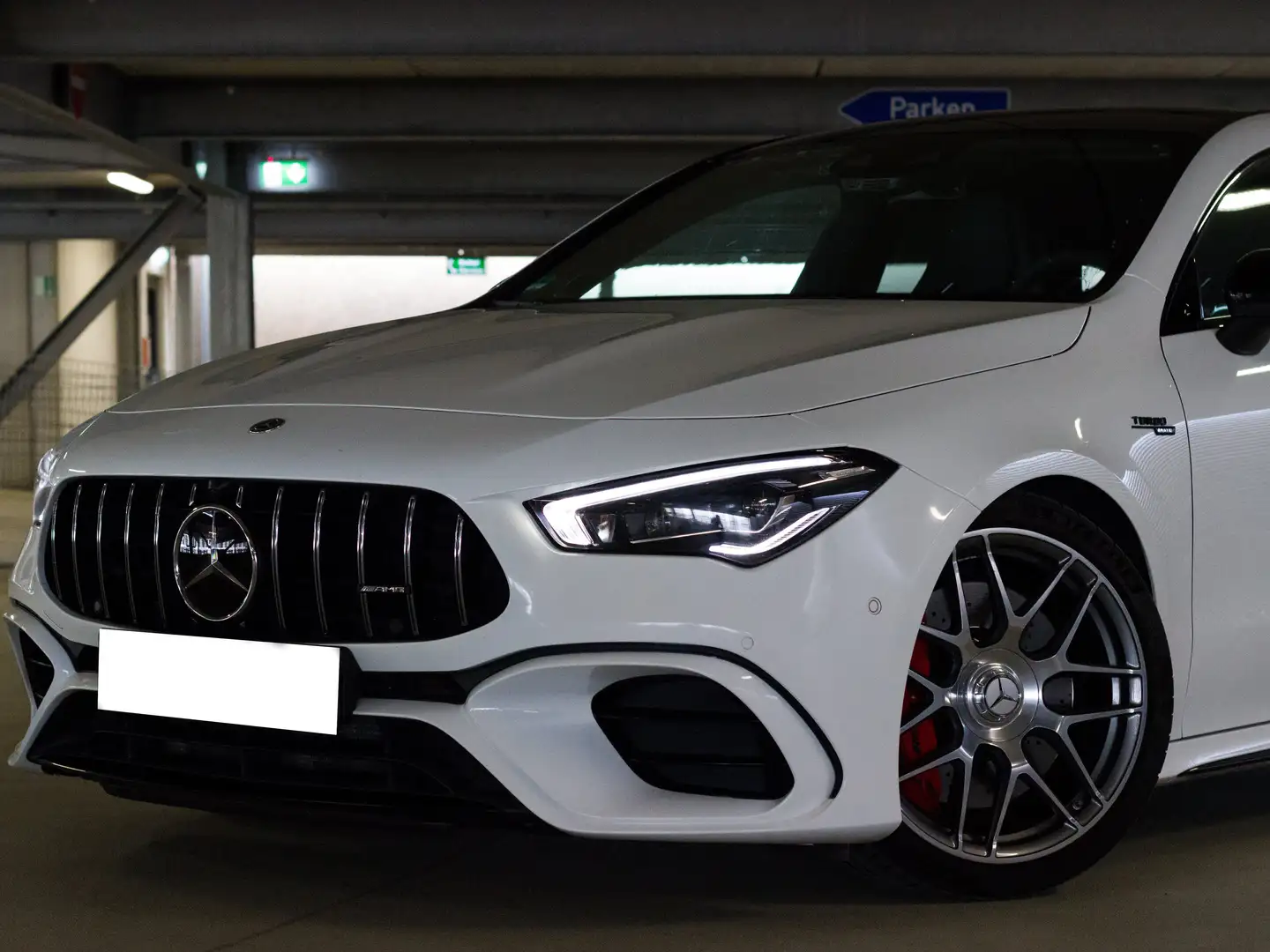 Mercedes-Benz CLA 45 AMG CLA 45 S SB Perf|Burm|Pano|HUD|JS Blanc - 2
