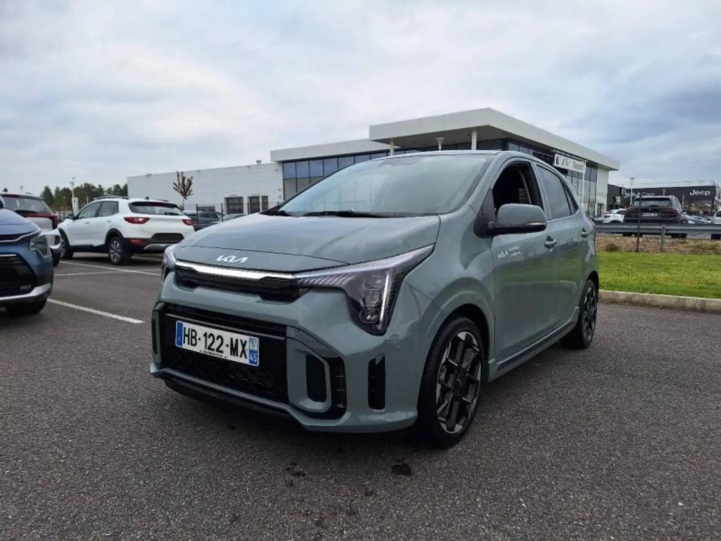 Kia Picanto 1.2 DPi 79ch GT-Line Grün - 1