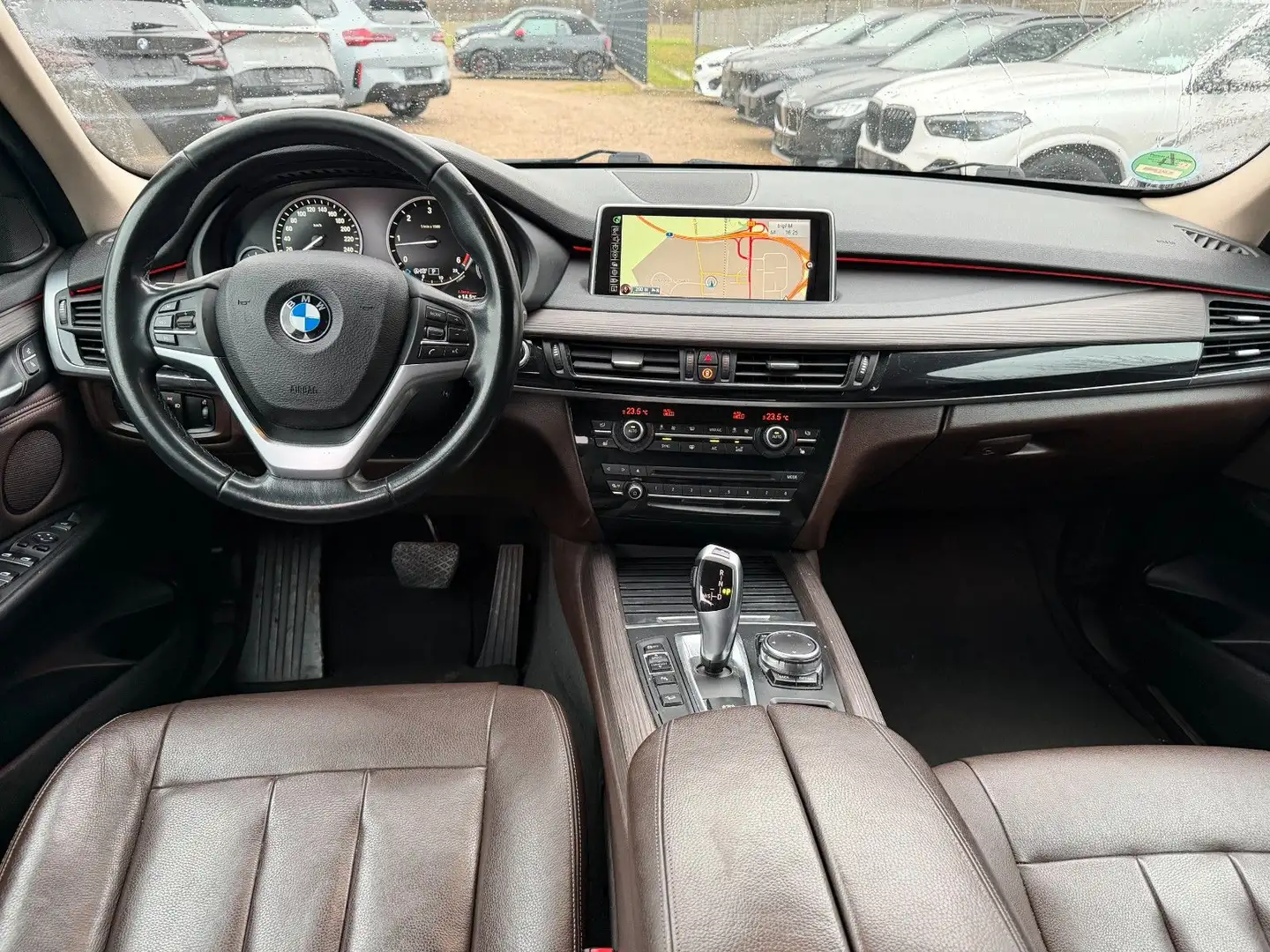BMW X5 xDrive 30 d Leder AHK Kamera Fekete - 2