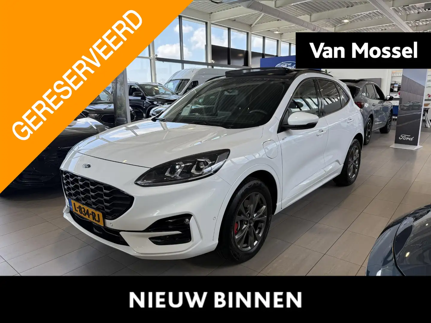 Ford Kuga 2.5 PHEV ST-Line X 18'' | Elektrische Trekhaak | H Wit - 1
