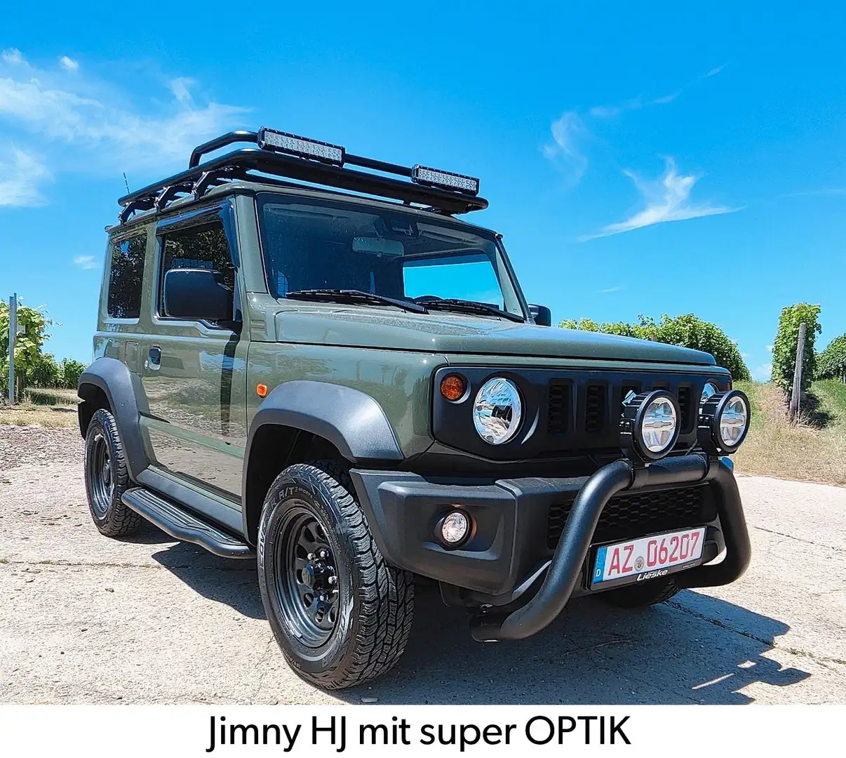 Suzuki Jimny Allgrip NFZ 1 Hd. 19 tkm top Optik Verde - 1