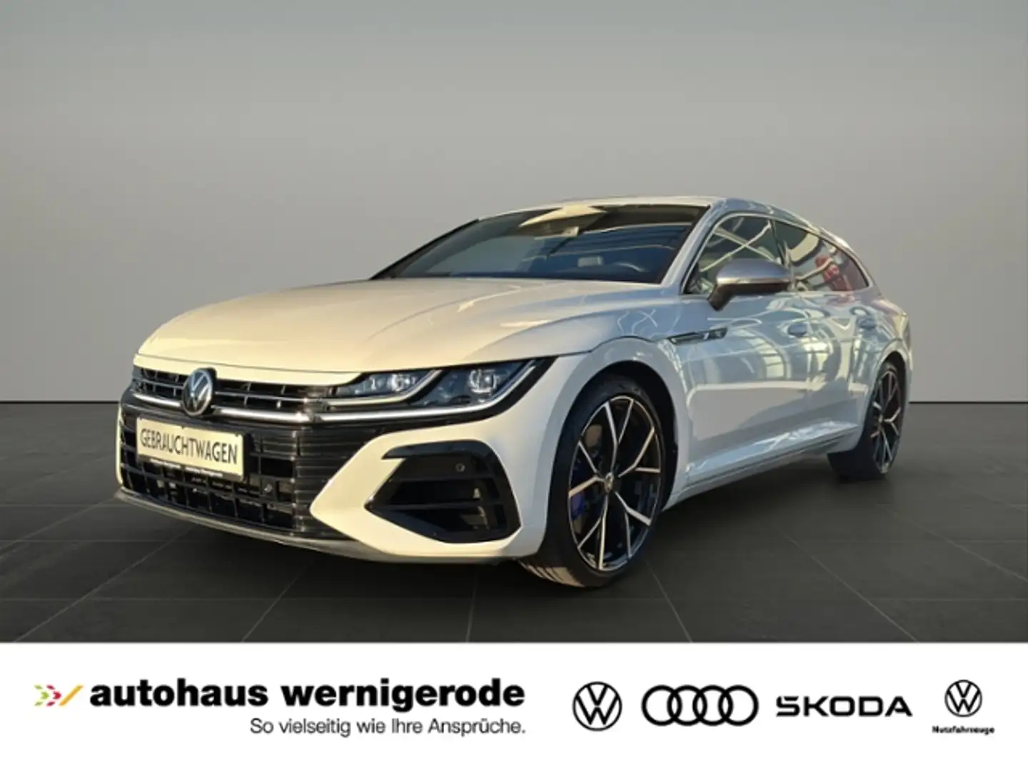 Volkswagen Arteon Shooting Brake R 4M Matrix/Leder/Pano/HK/DCC Weiß - 1