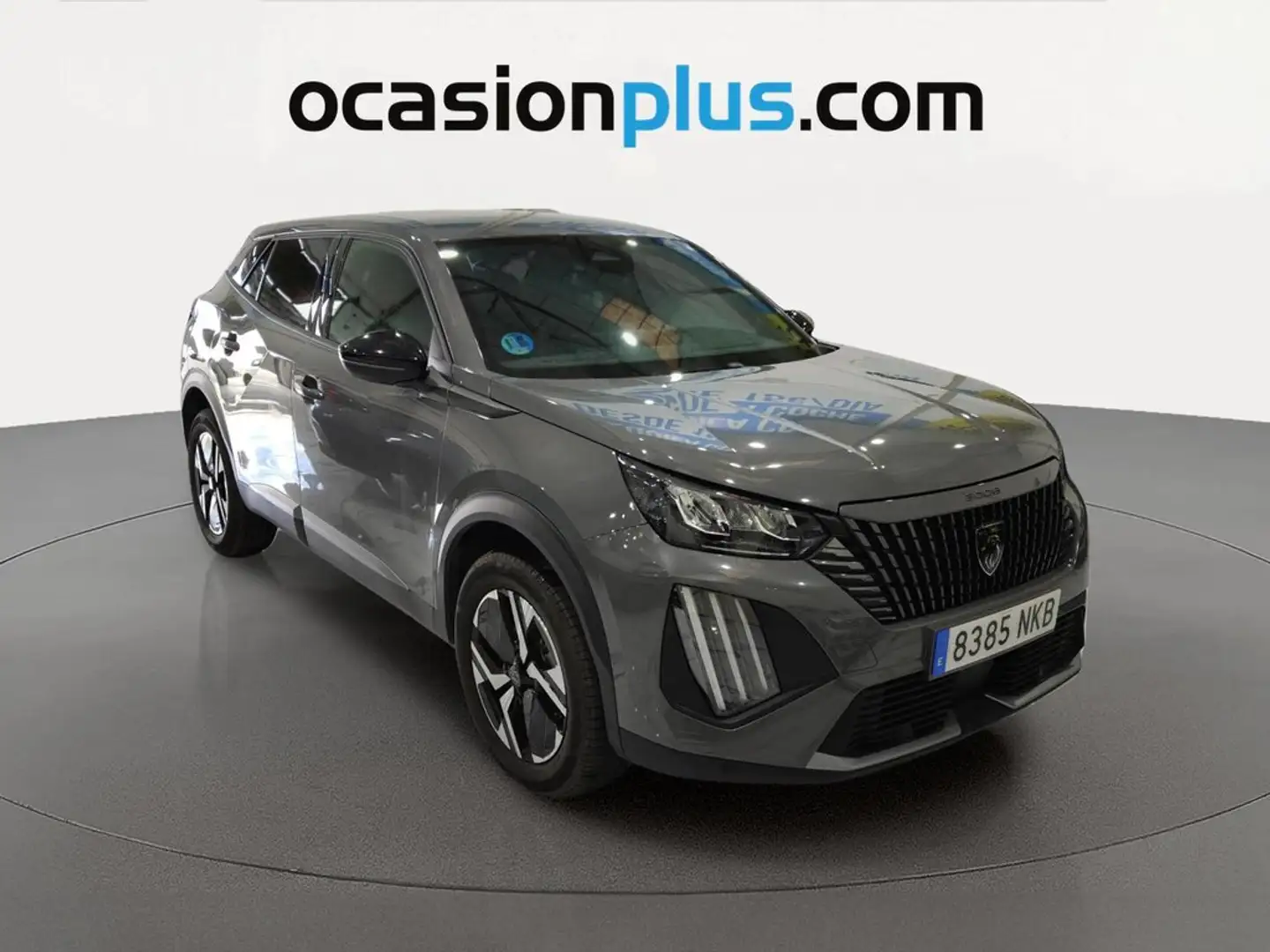Peugeot 2008 Hybrid Allure eDCS6 145 Gris - 2