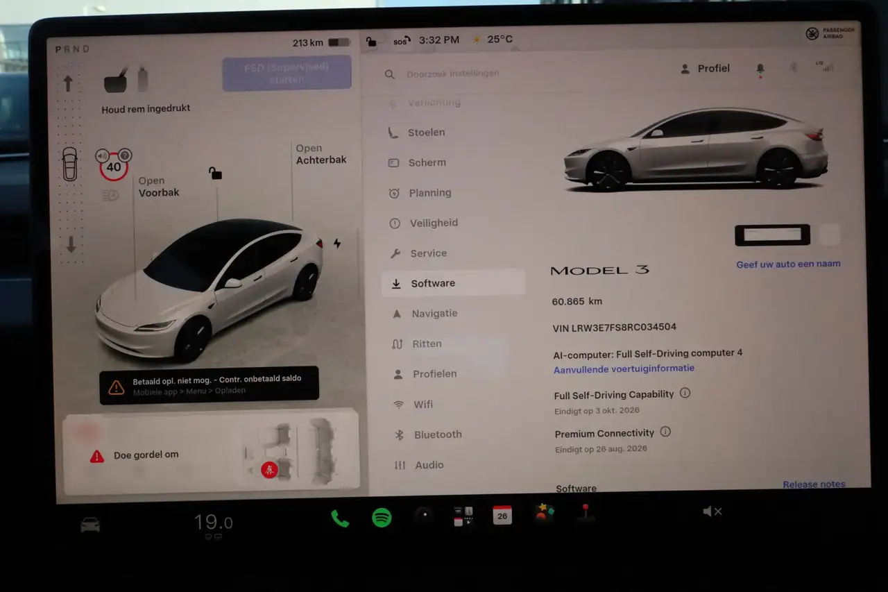 Tesla Model 3 RWD 60 kWh Elektr. klep Stoelventilatie Ryzen, миниатюра 18