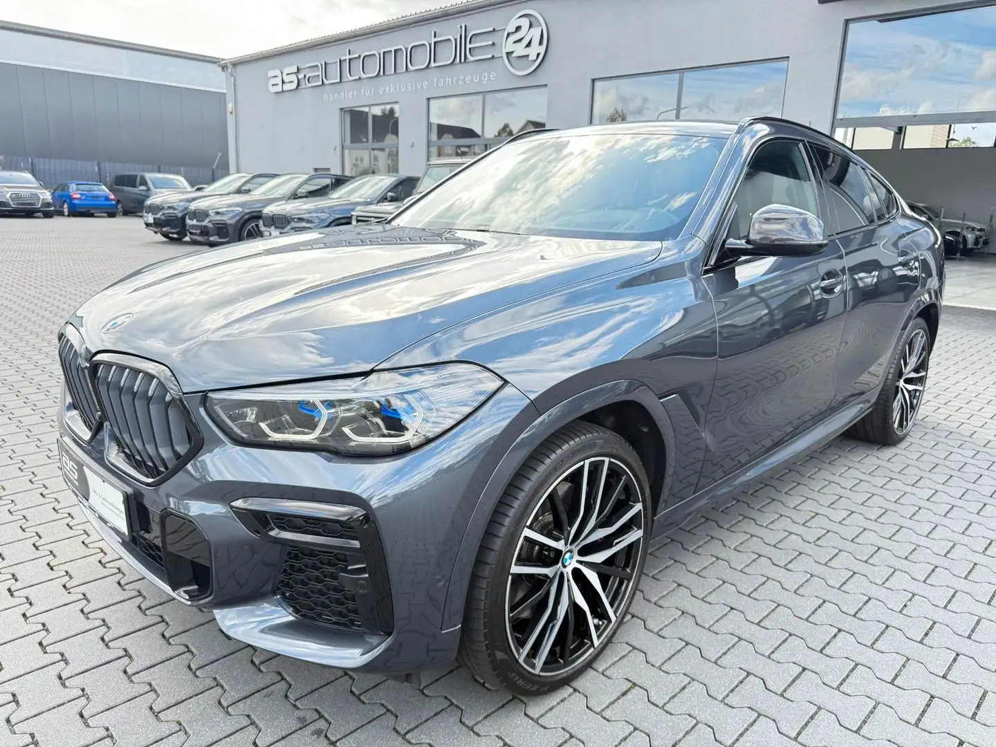 BMW X6 M X6*M50*INDIVIDUAL*360°ACC*HUD*LASER*AHK*ICONIC* Grau - 1