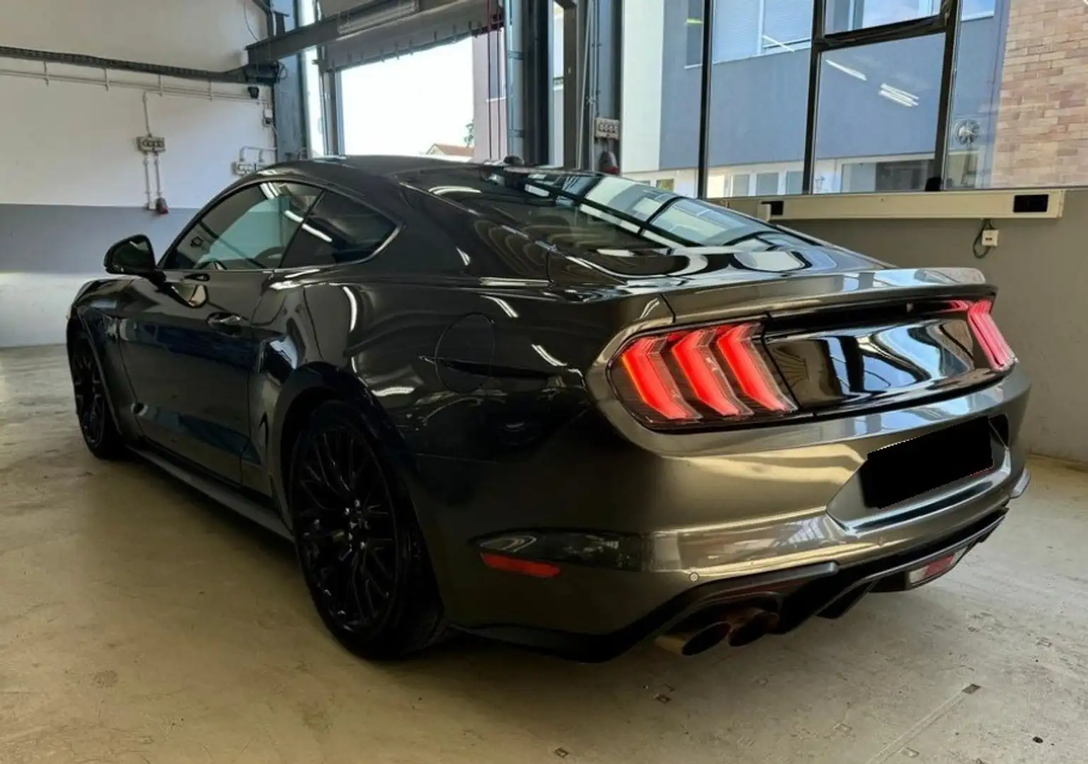 Ford Mustang 5.0 Ti-VCT V8+714 CV+RECARO+KAMERA+LED+ Gris - 2