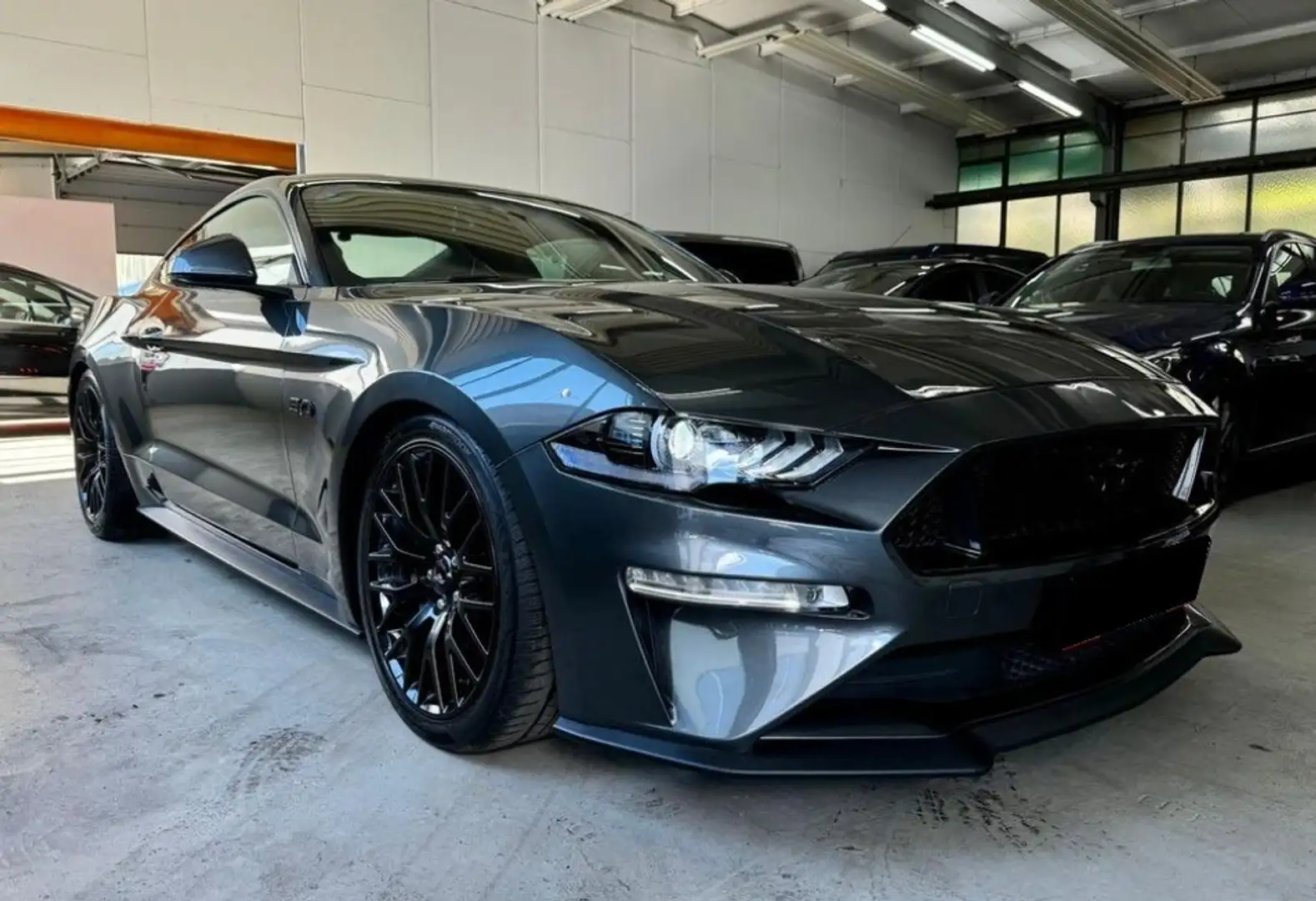 Ford Mustang 5.0 Ti-VCT V8+714 CV+RECARO+KAMERA+LED+ Gris - 1