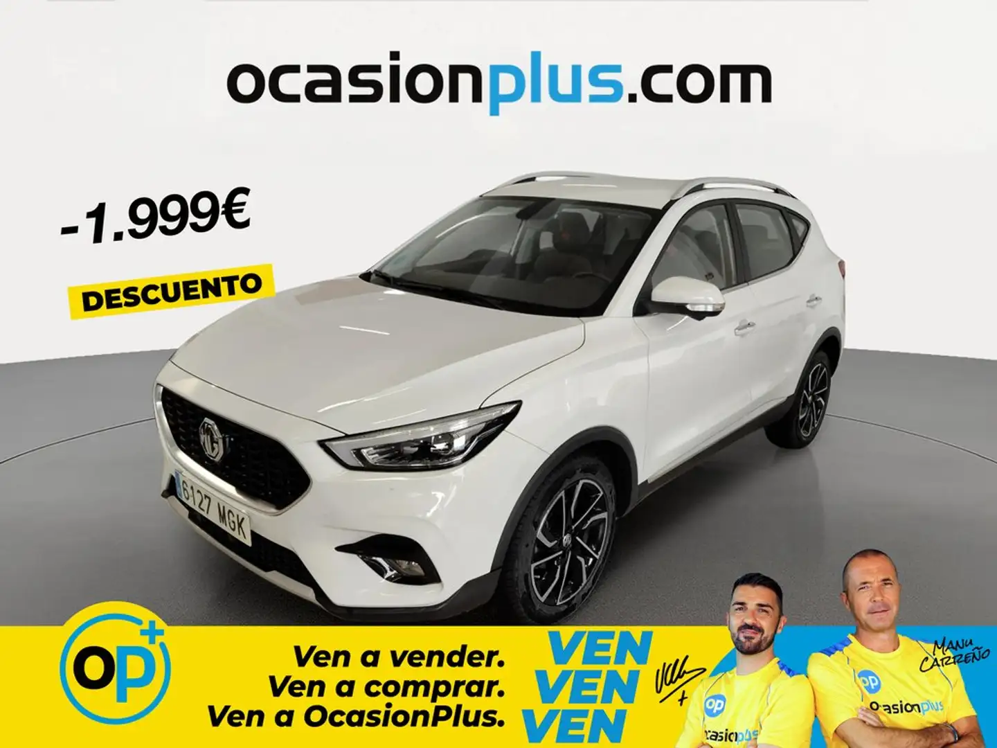 MG ZS 1.5 VTi-Tech Luxury 78kW Blanco - 1