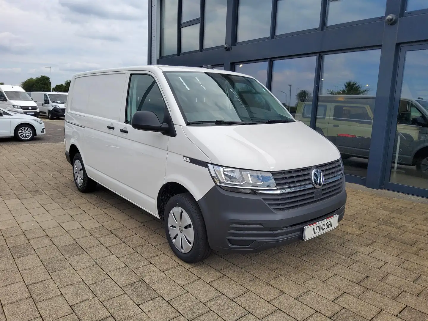 Volkswagen T6.1 Transporter T6.1 2.0 TDI Kasten / Tempomat / AppConnect/ PDC Alb - 2