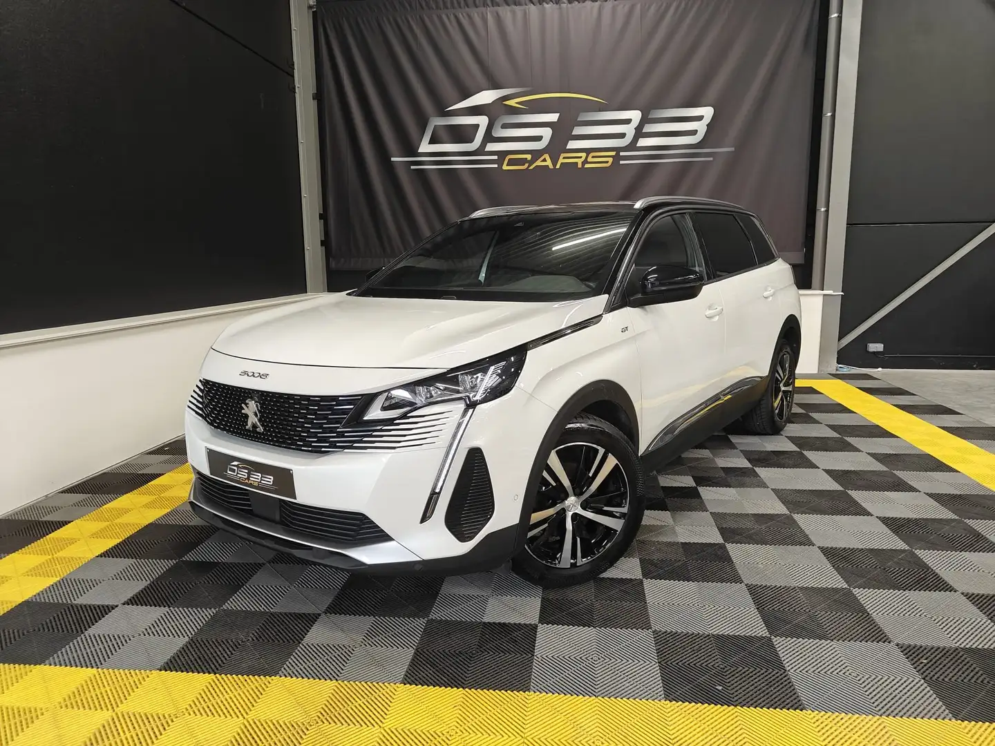 Peugeot 5008 1.5HDi GT 7-zit/LED/Verw.Leder/Ad.Cruise/360cam Weiß - 1