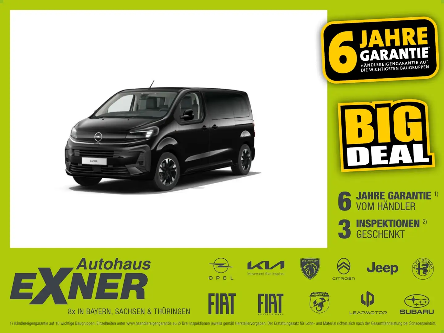 Opel Zafira GS VOLLAUSSTATTUNG Чёрный - 1
