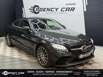 Coupé C 200 - BVA 9G-Tronic  AMG Line - 1ère Main - Suivi Mercedes - Sièges électriques cha