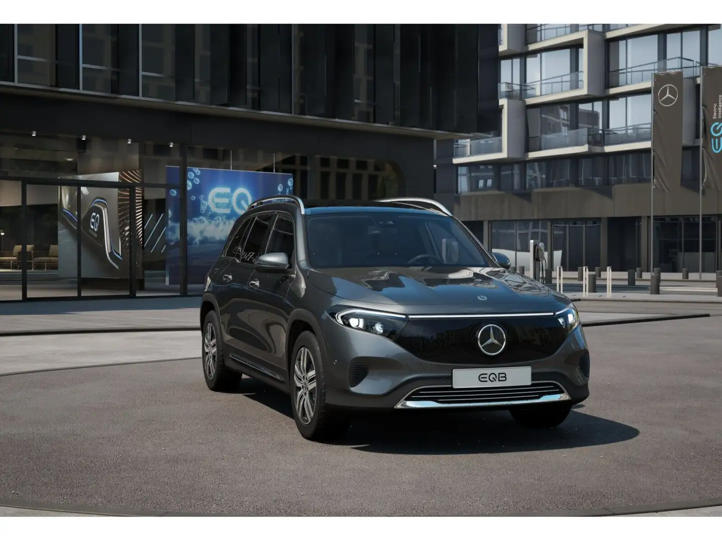 Mercedes-Benz EQB 250 + #PROGRESSIVE #PANO #MEMORY #KEYLESS-GO Grau - 2