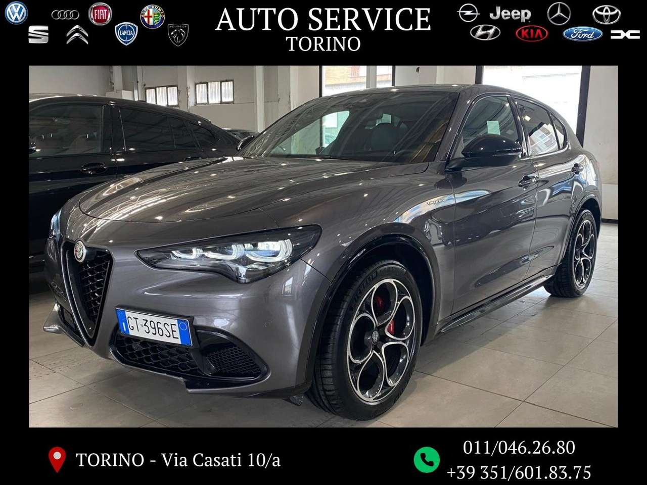 Alfa Romeo Stelvio Stelvio 2.2 t Veloce Q4 210cv auto P. CONSEGNA