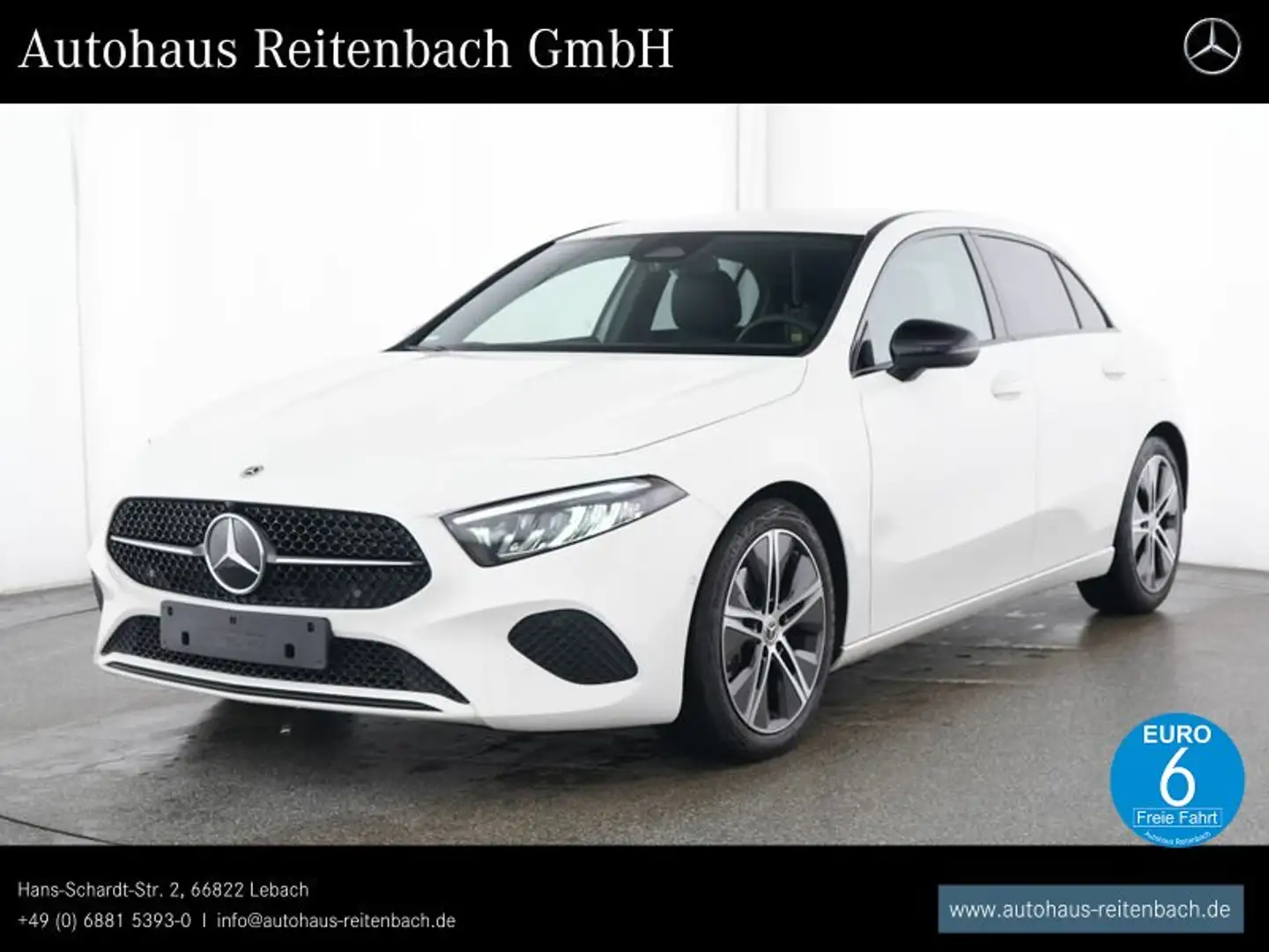 Mercedes-Benz A 200 A200d PROGRESSIVE LED+NIGHT KAMERA+NAVI+SPURHALT Weiß - 1