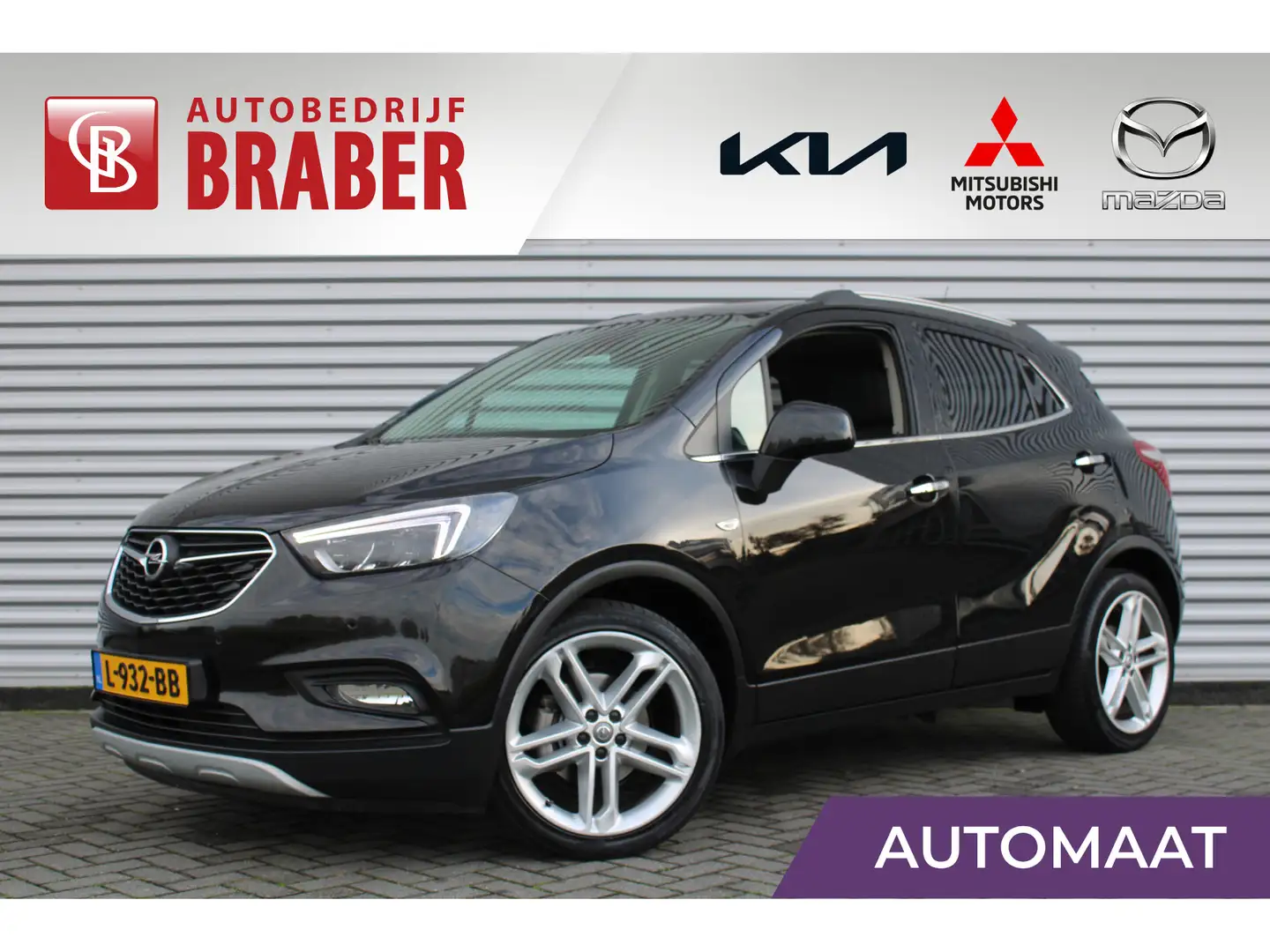 Opel Mokka X 1.4 Turbo Innovation | Airco | Navi | 18" LM | Cam Zwart - 1