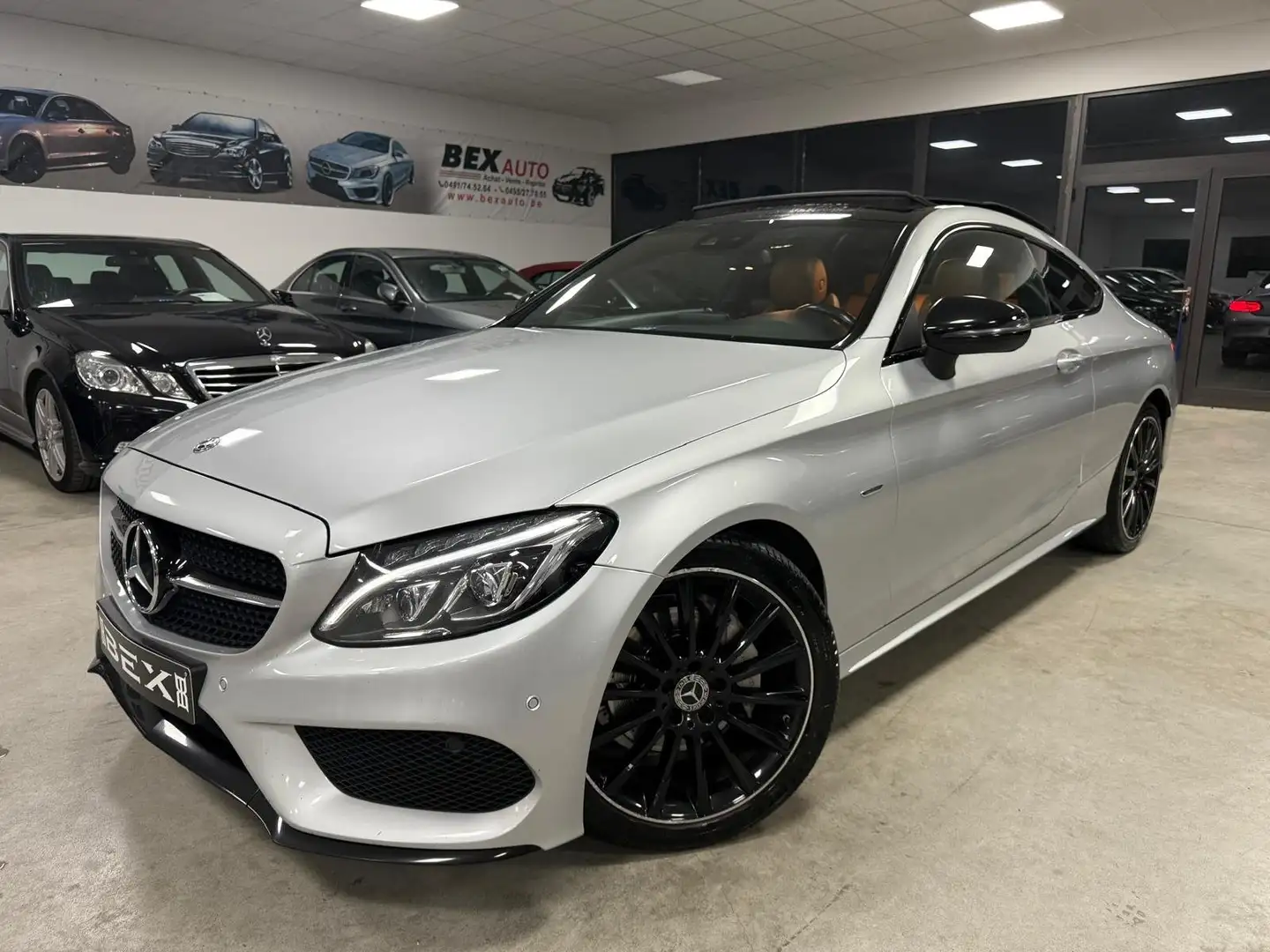 Mercedes-Benz C 220 C 220 CDI*Coupé NIGHT Edition*1ERPROP*TOITPANO* Gris - 1