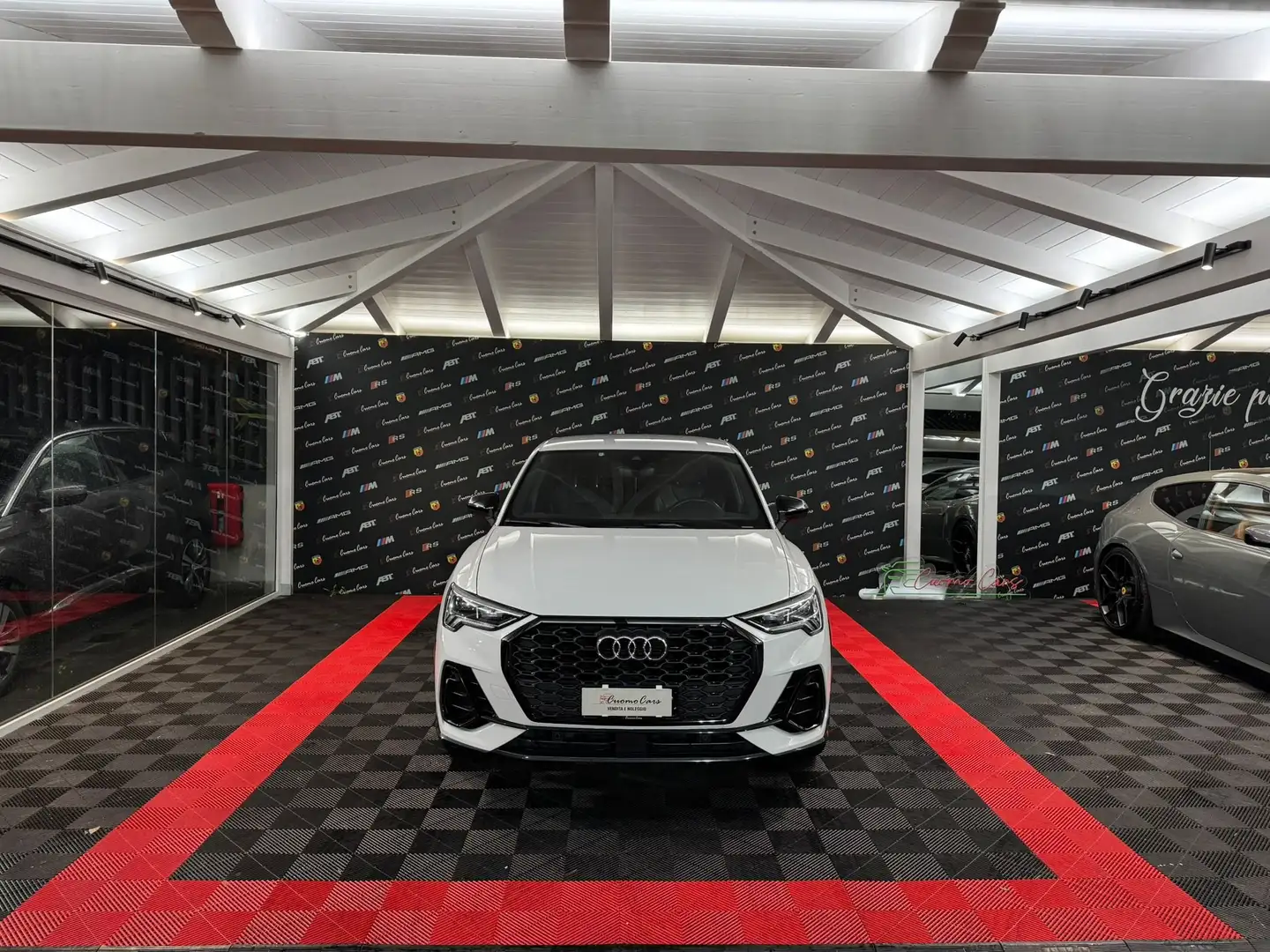 Audi Q3 Sportback 35 2.0 tdi S line edition s-tronic Blanc - 2