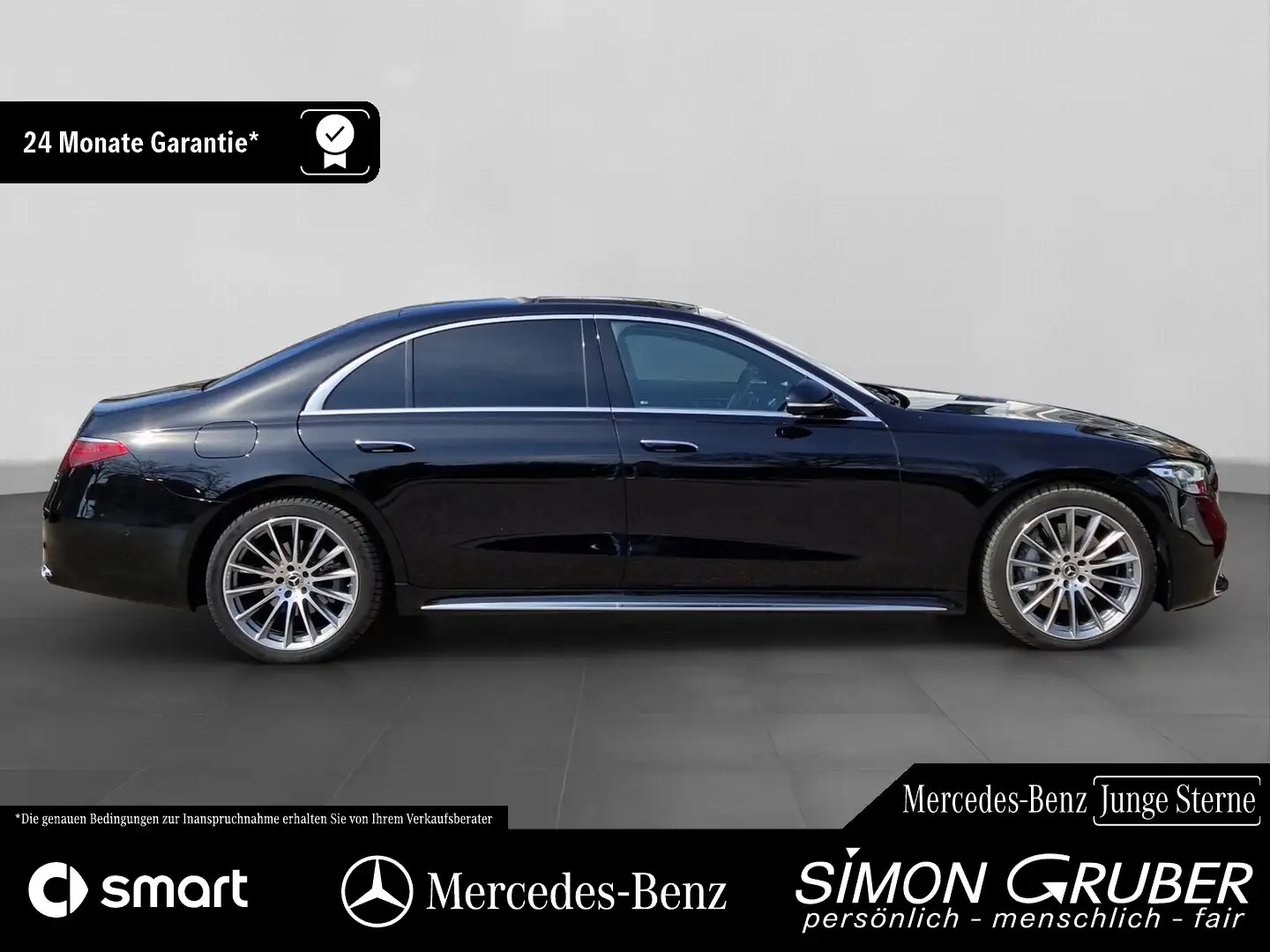Mercedes-Benz S 350 d 4M lang AMG Exklusiv Chauffeur HAL Burm Schwarz - 1