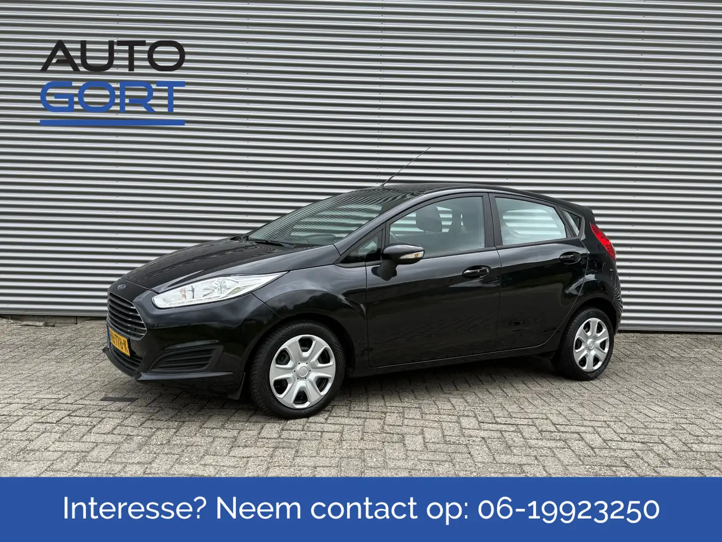 Ford Fiesta 1.0 Style | 5 Deurs | Airco | Zwart - 1