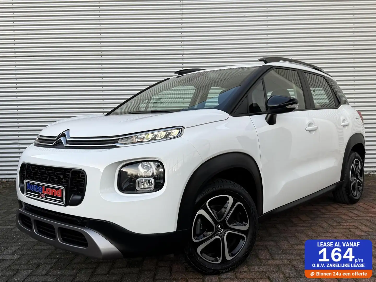 Citroen C3 Aircross 1.2 PureTech Carplay Cruise Airco Pdc 19 Hoge Inst Wit - 1
