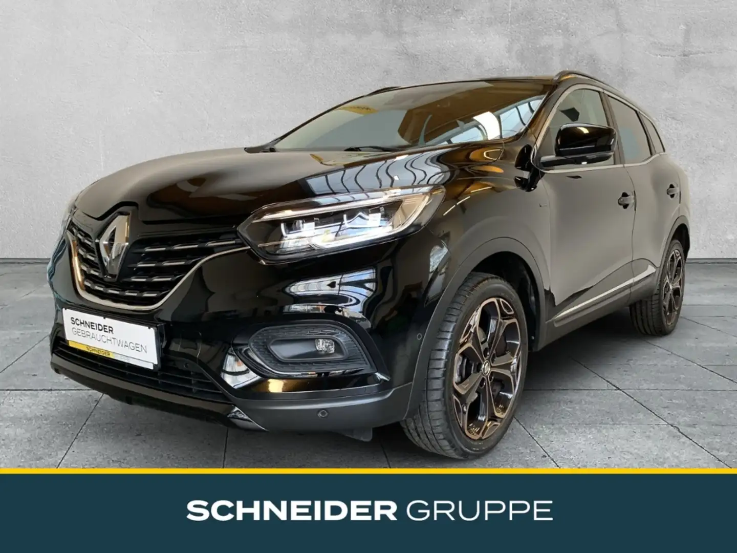 Renault Kadjar 1.3 TCe 140 Black Edition KAMERA+NAVI+SHZ Schwarz - 1
