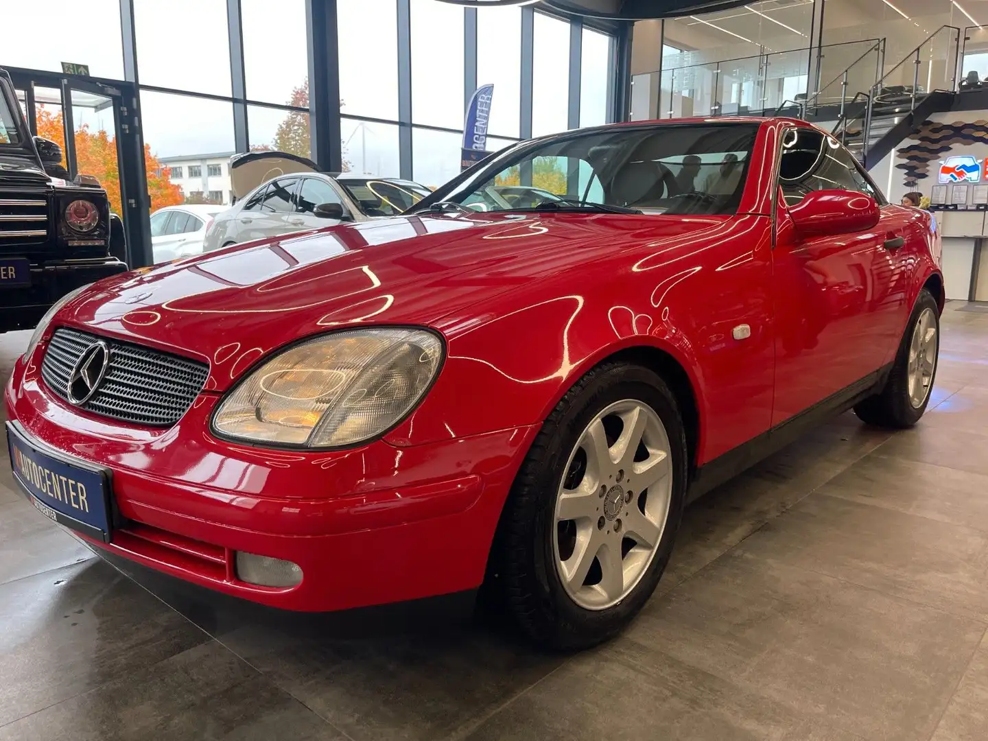 Mercedes-Benz SLK 200 *2. Hand*Klima*Radio*TÜV*SHZ* Rot - 2