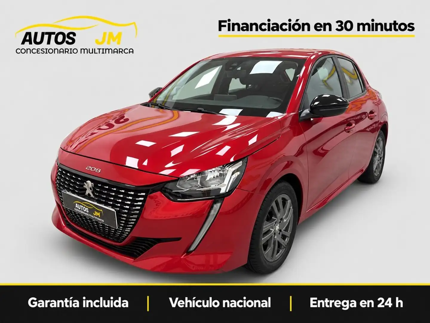 Peugeot 208 PureTech 73kW (100CV) Active Pack Rojo - 1
