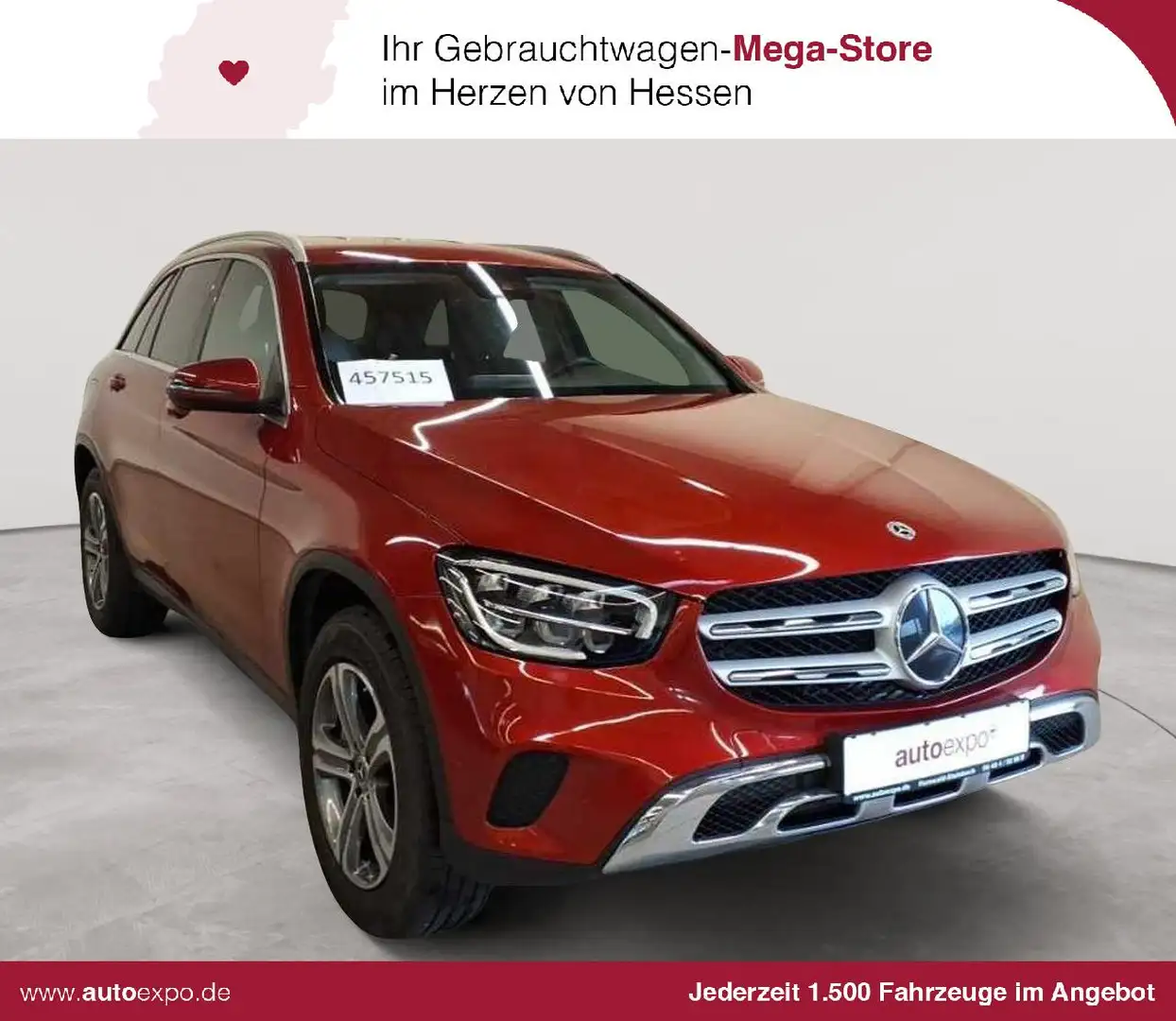 Mercedes-Benz GLC 220 GLC 220 d 4M 9G BusiP ParkP Distr AHK Roşu - 1