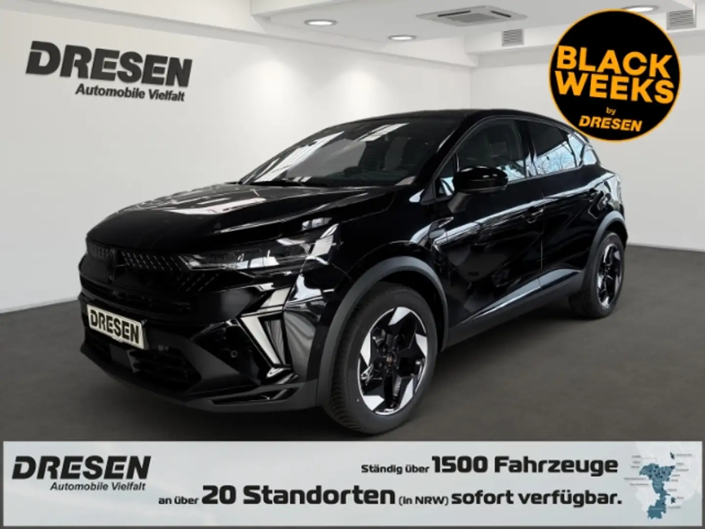 Renault Captur Techno Full Hybrid E-Tech 160 WINTERPAKET NAVI Negro - 1