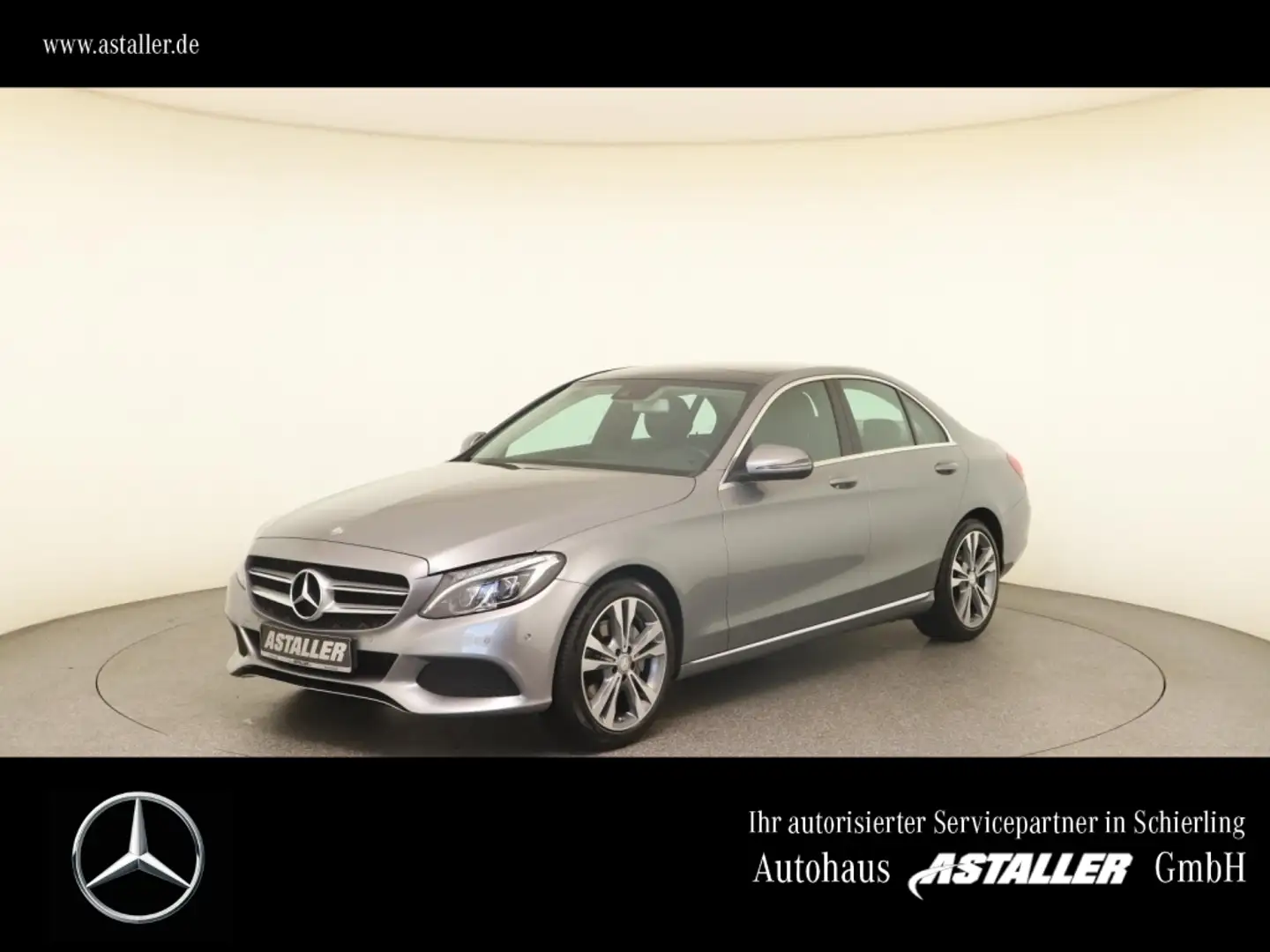Mercedes-Benz C 250 Avantgarde 2x Navi+Pano+Multibeam+AHK+Ambi Ezüst - 1