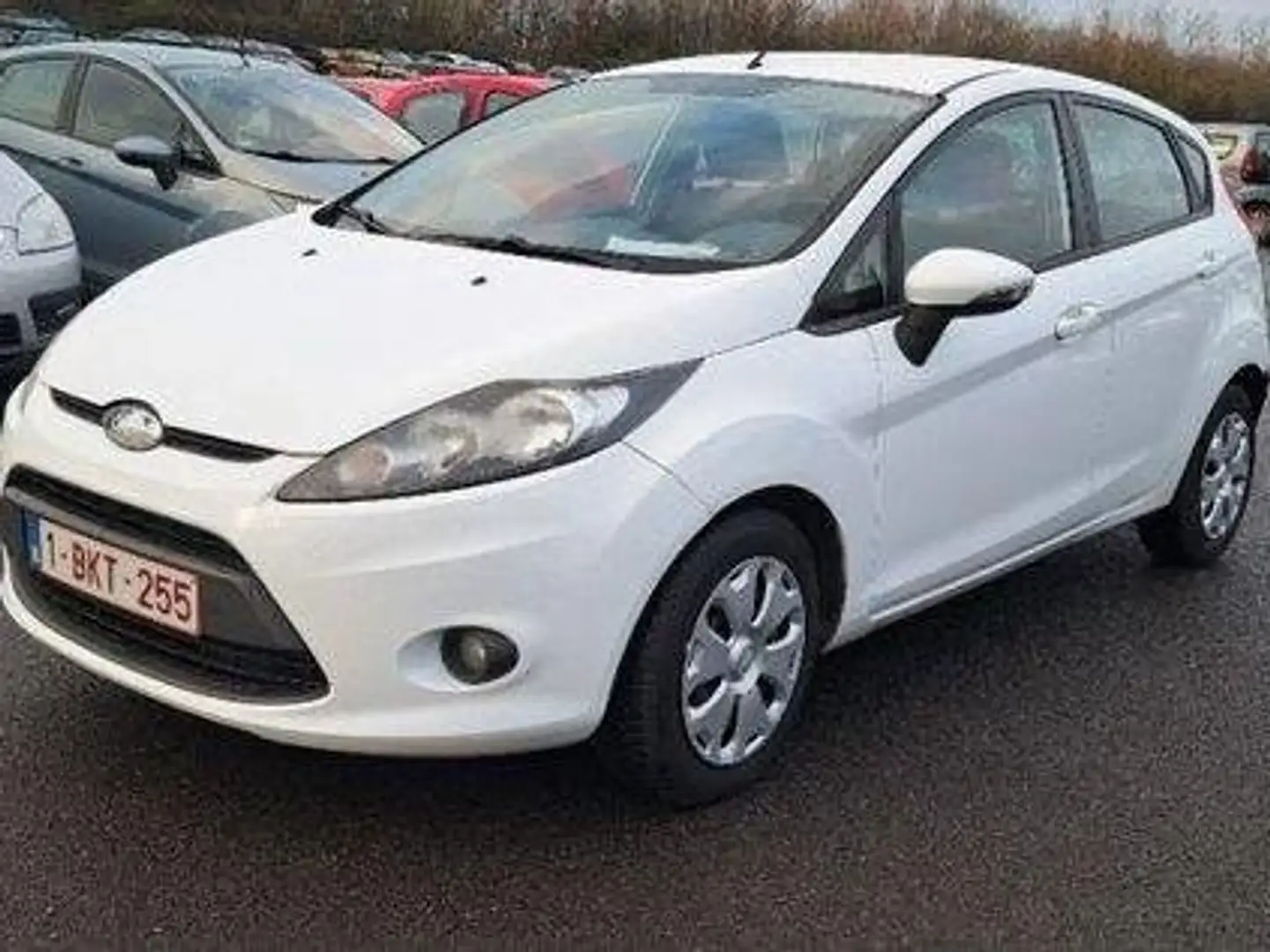 Ford Fiesta Fiesta 5p 1.6 tdci + c/esp 95cv E5 Bianco - 1