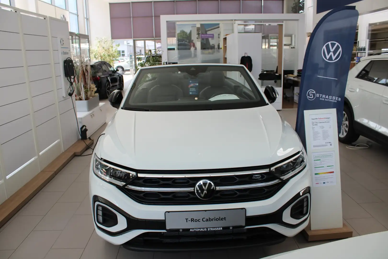 Volkswagen T-Roc R-Line TSI DSG Weiß - 2