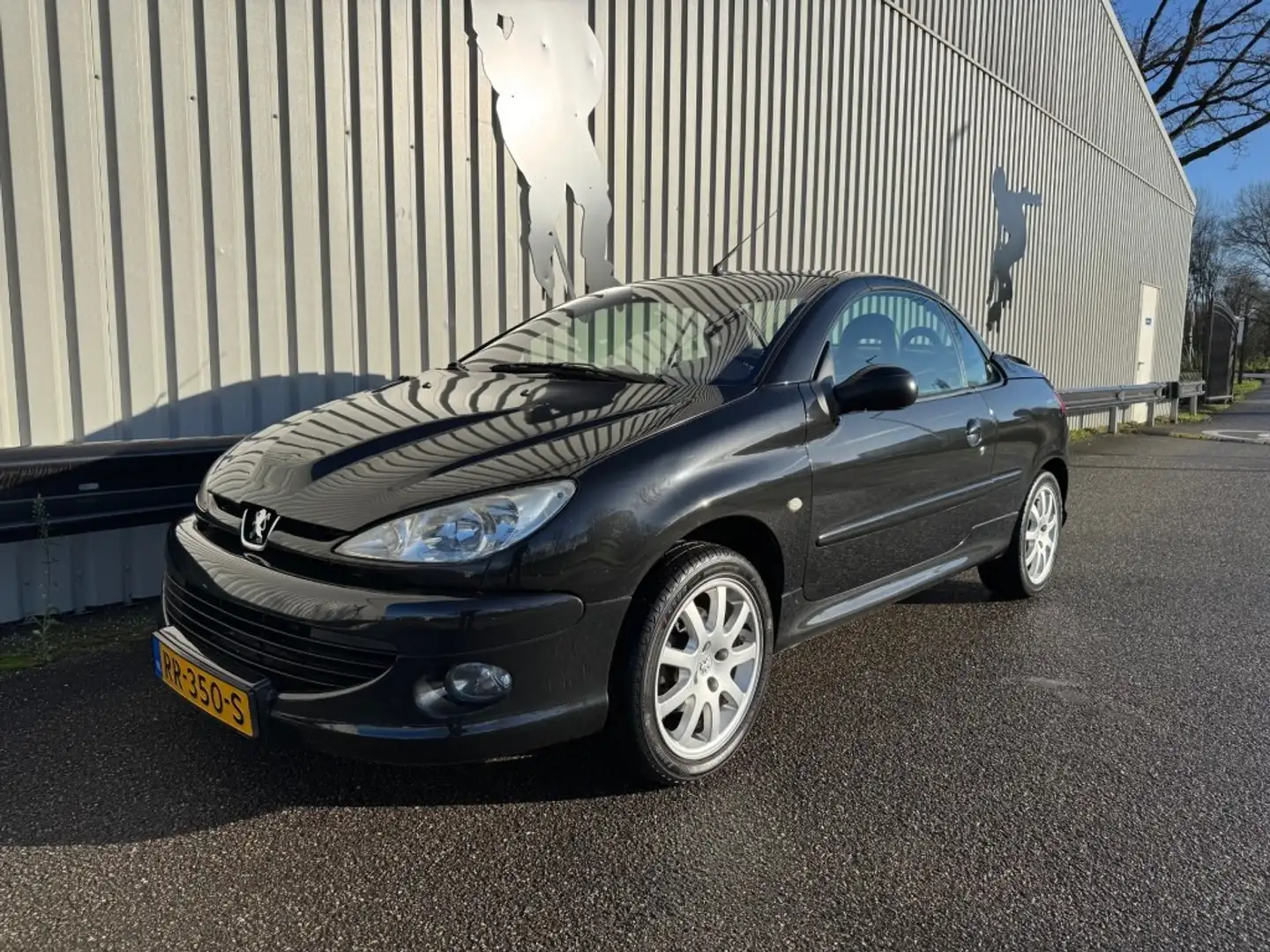 Peugeot 206 1.6-16V cabriolet  GT uitvoering Black - 1