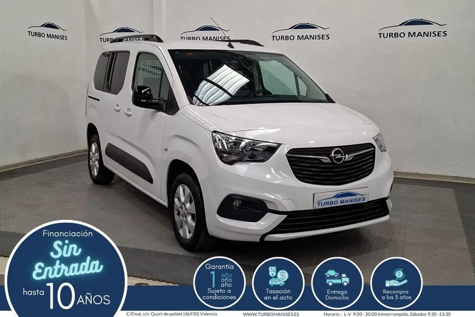 Opel Combo 1.5 TD Business Edition Plus L1 N1 Blanc - 1