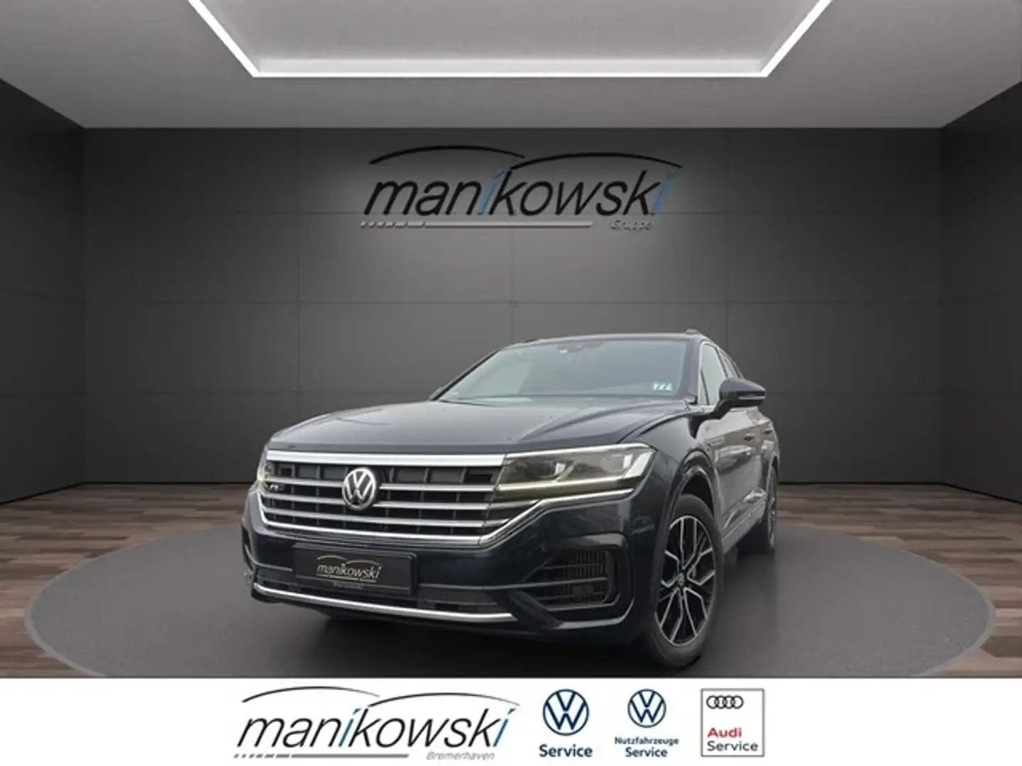 Volkswagen Touareg 4.0 TDI V8 421 PS *R-LINE*INNO AHK RFK STANDHZG. Azul - 1