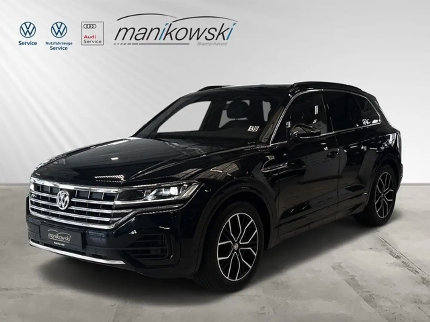 Volkswagen Touareg 4.0 TDI V8 421 PS *R-LINE*INNO AHK RFK STANDHZG. Bleu - 1