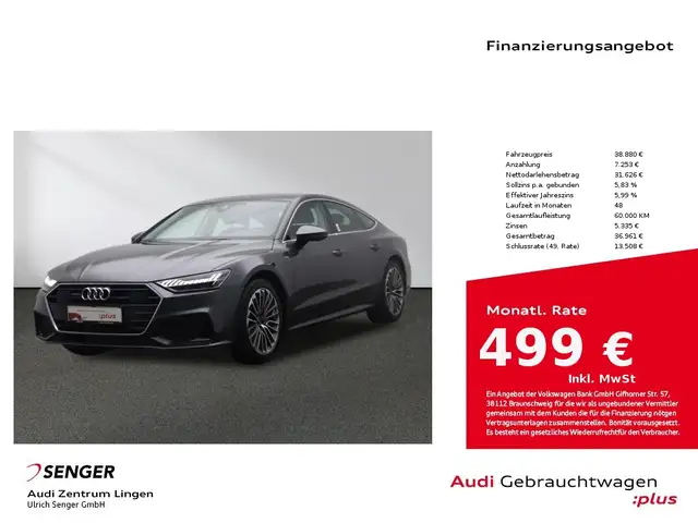 Audi A7 Sportback 50 TFSI e quattro MMI Matrix-LED