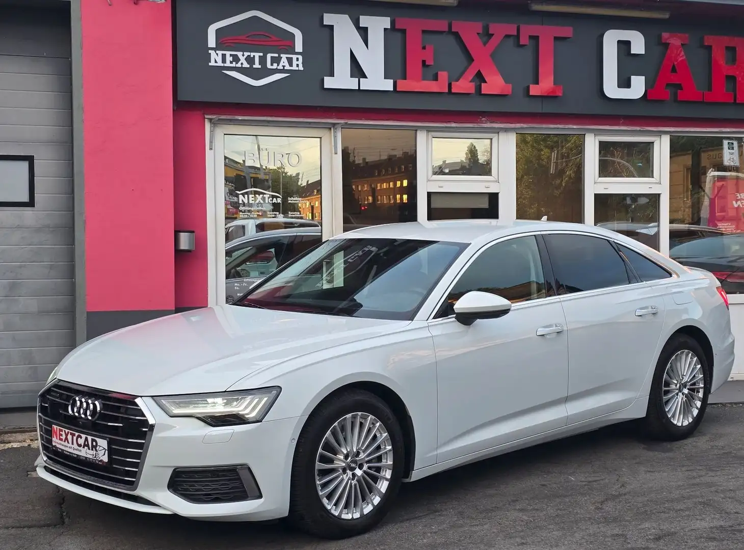 Audi A6 50 TFSI e quattro|360°|HeadUp| Weiß - 2