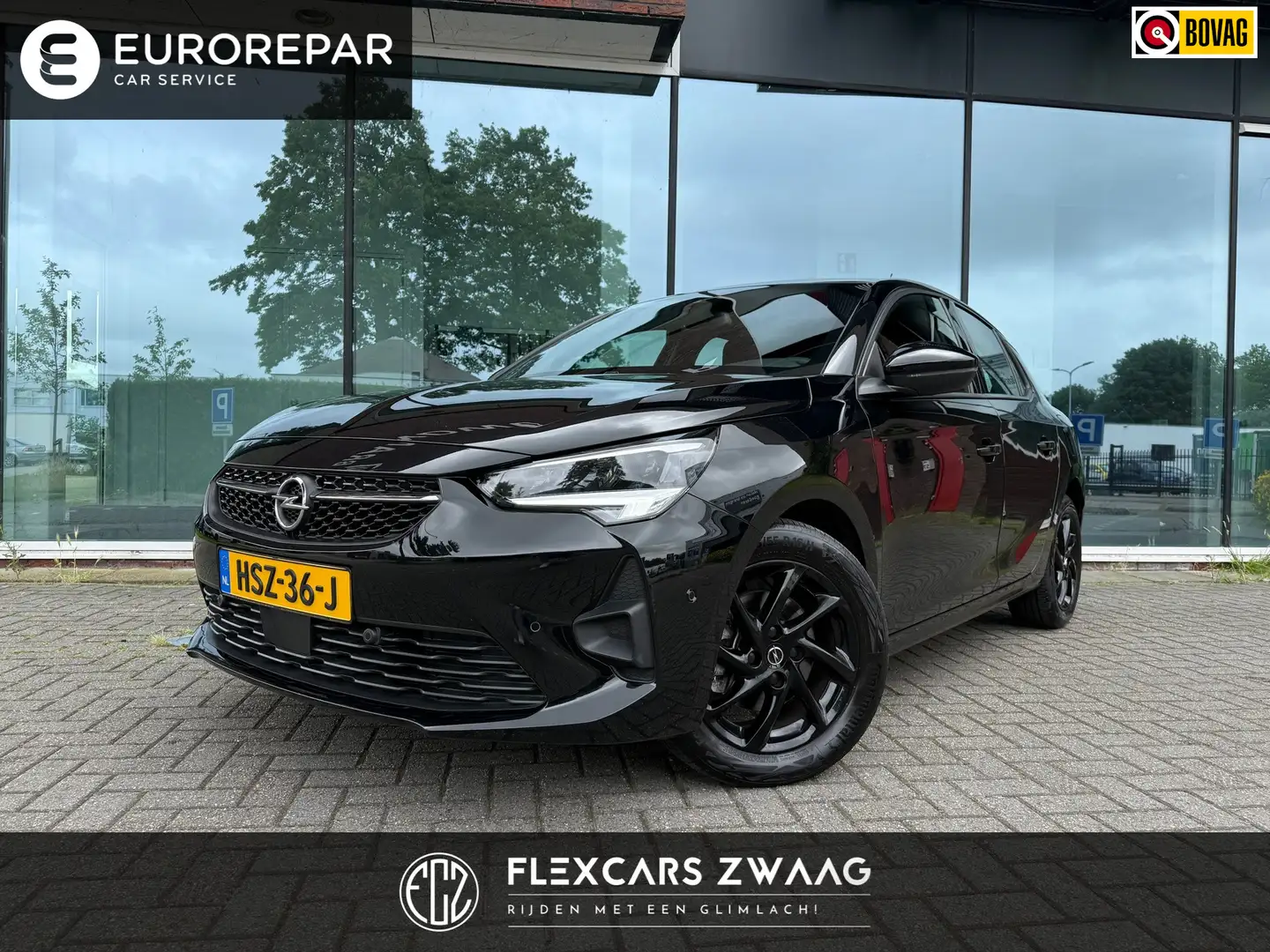 Opel Corsa 1.2 Turbo 130pk GS - Automaat - Navi - Climate - C Schwarz - 1