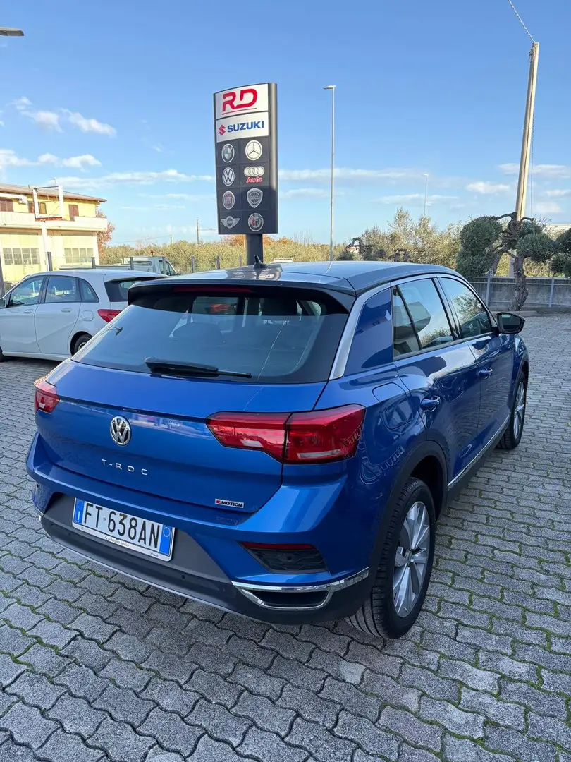 Volkswagen T-Roc 2.0 tdi 4motion dsg Blu/Azzurro - 2