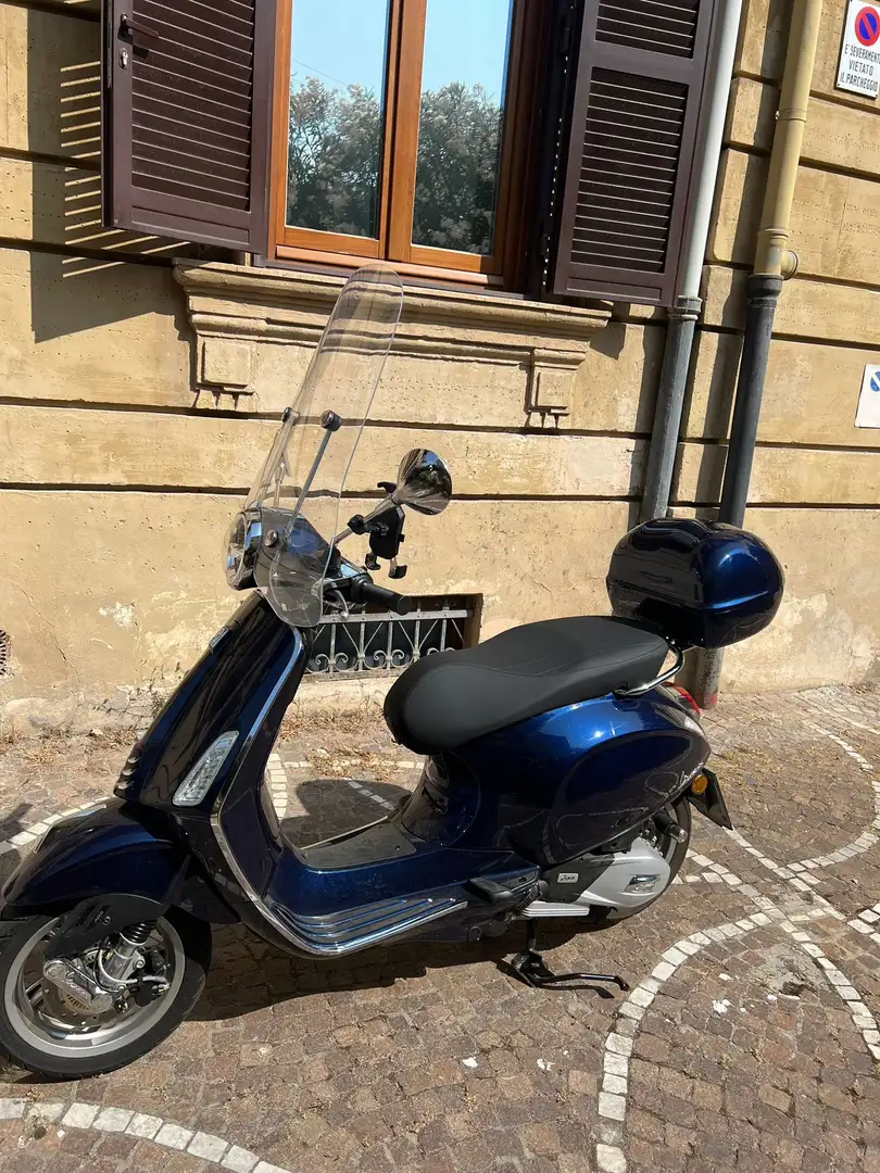 Piaggio Primavera Vespa primavera 150 Bleu - 2